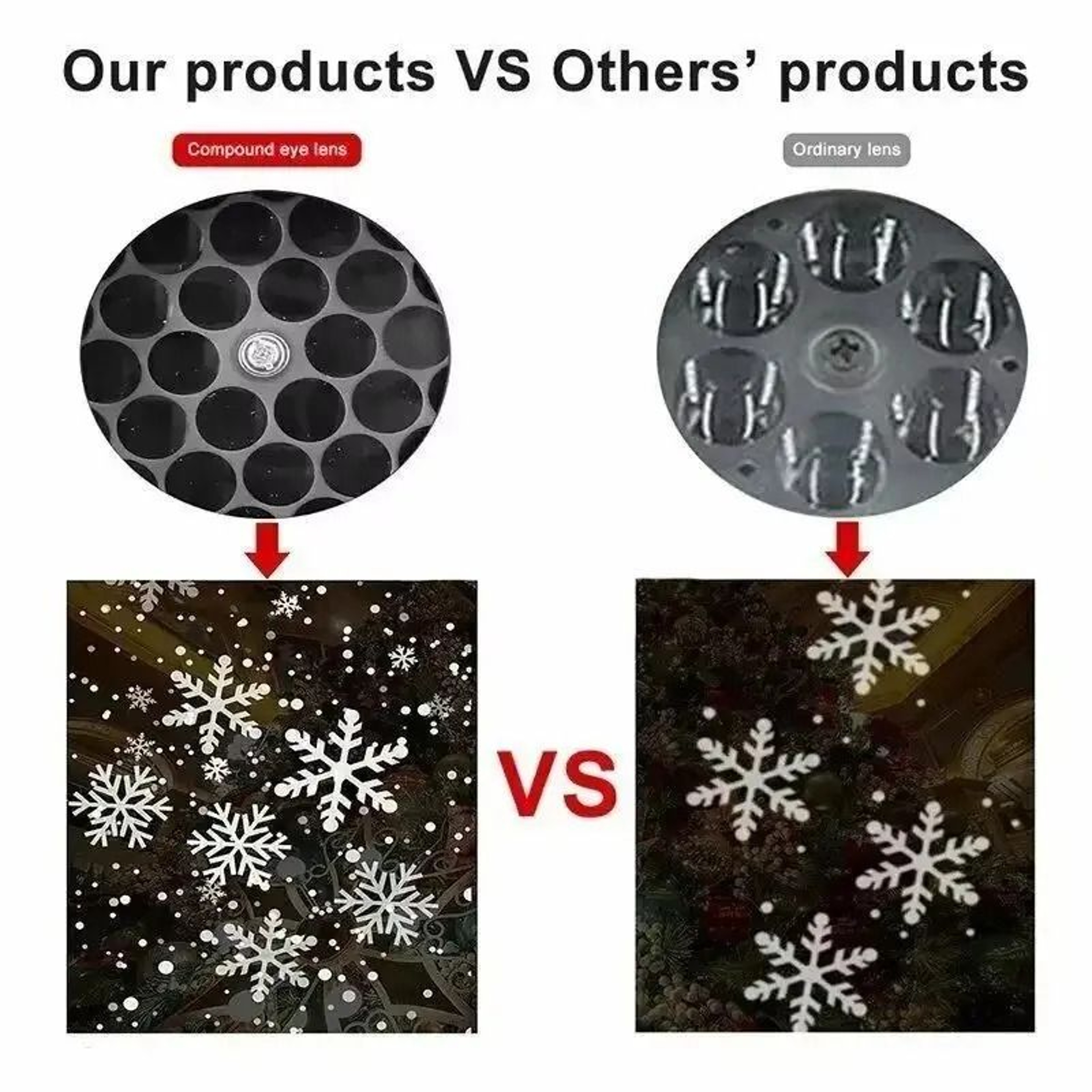 2025 LED Rotating Dynamic USB Projector Indoor Fairy Lights For Christmas And Home Decor 2