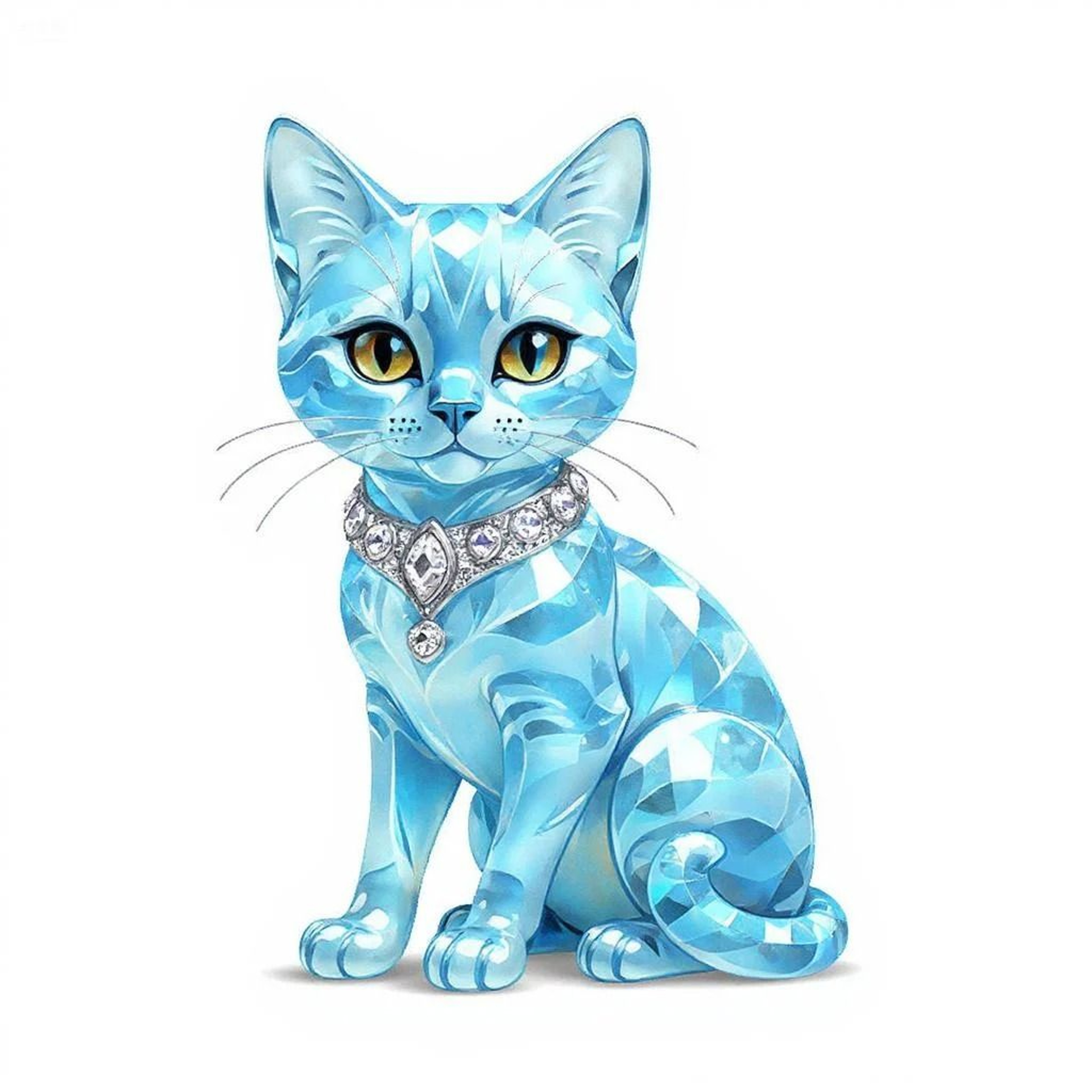 Elegant Exotic Cat Tabletop Decoration Animal Themed Home And Office Sculpture 4