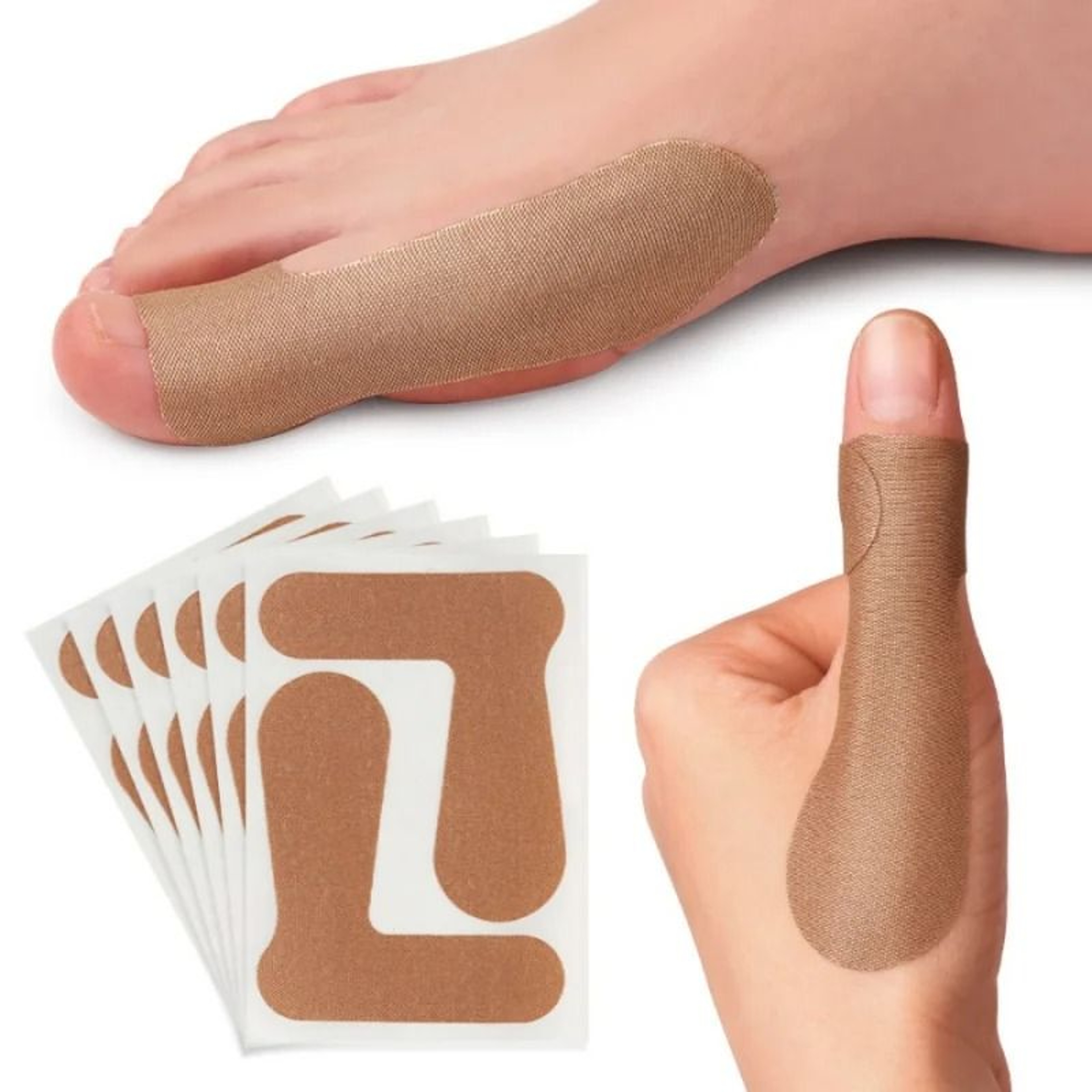 510pcs Big Toe Valgus Orthopedic Patch Thumb Tendon Sheath Pain Relief Fixed Finger Protector Patch 0
