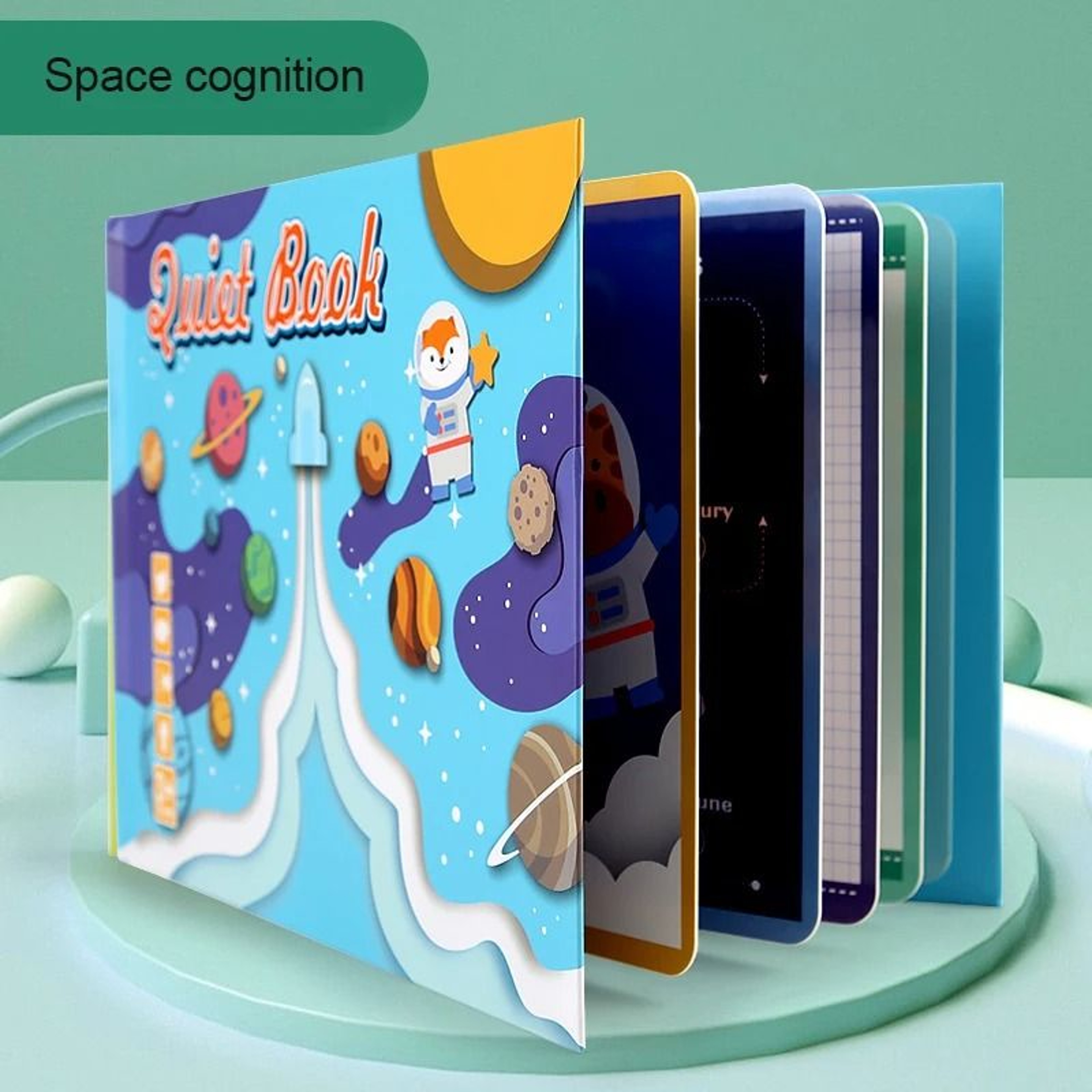 My First Busy Books Montessori Paste Quiet Book Baby Educational Activity Busy Board Toys 15