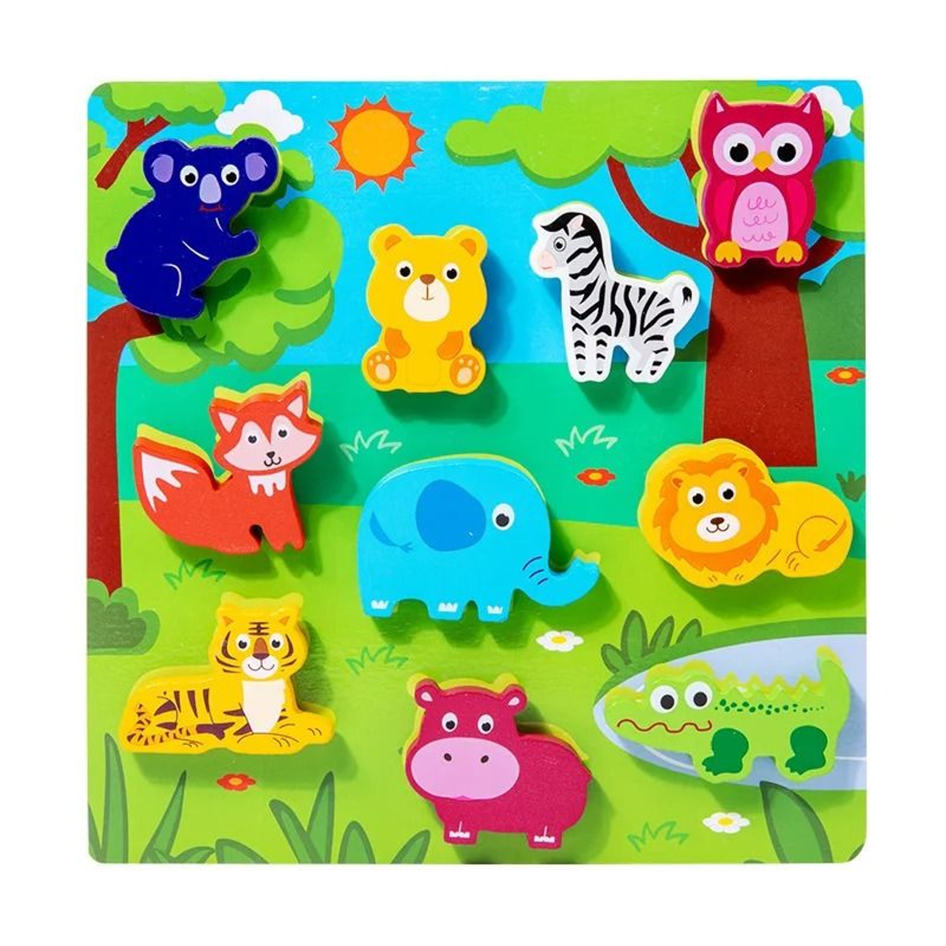 Electronic World Map Animal Wall Chart Talking Music Poster Interactive Educational Toy 12