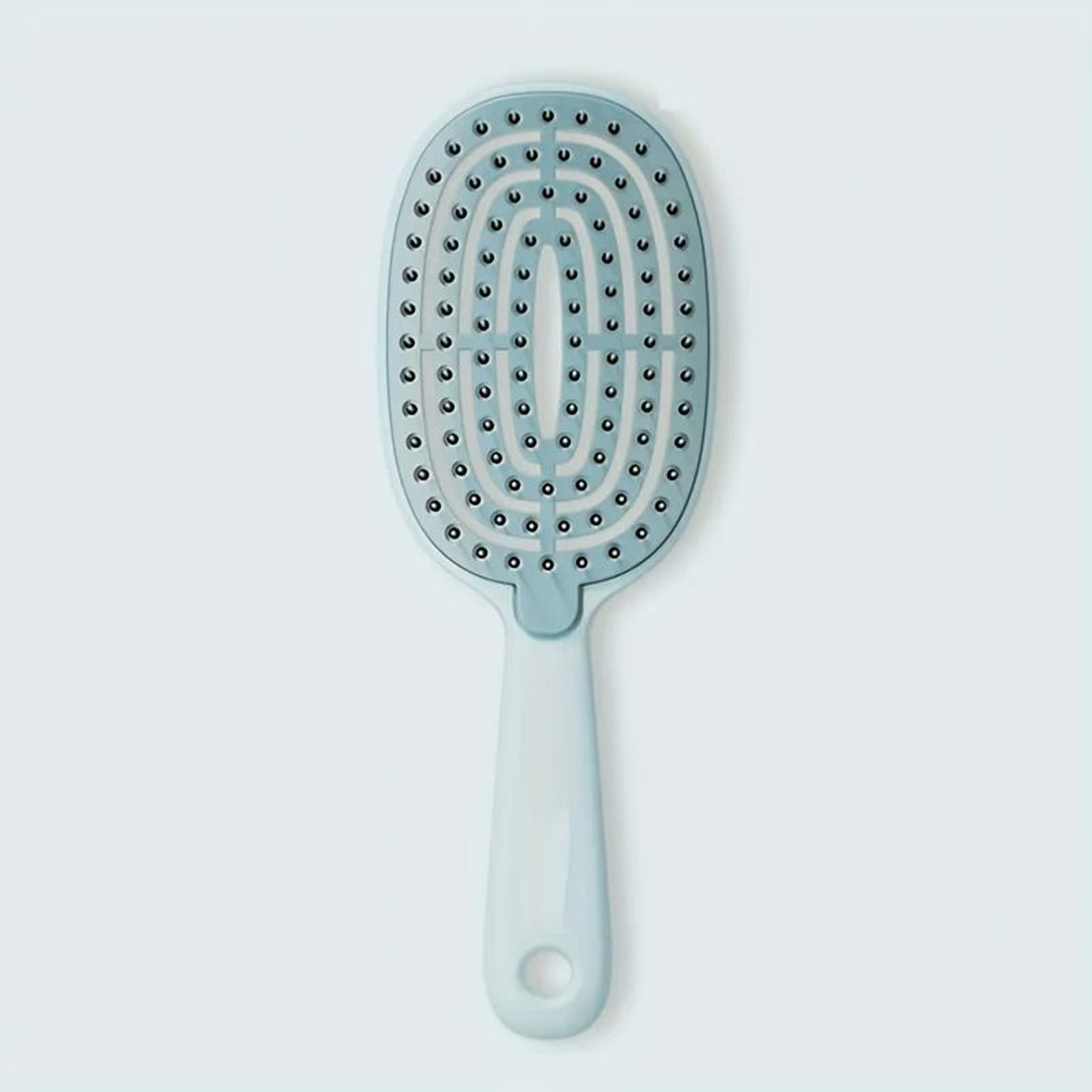 Fashionable Womens Portable Hair Comb HollowOut Minimalist Scalp Massage Brush 7