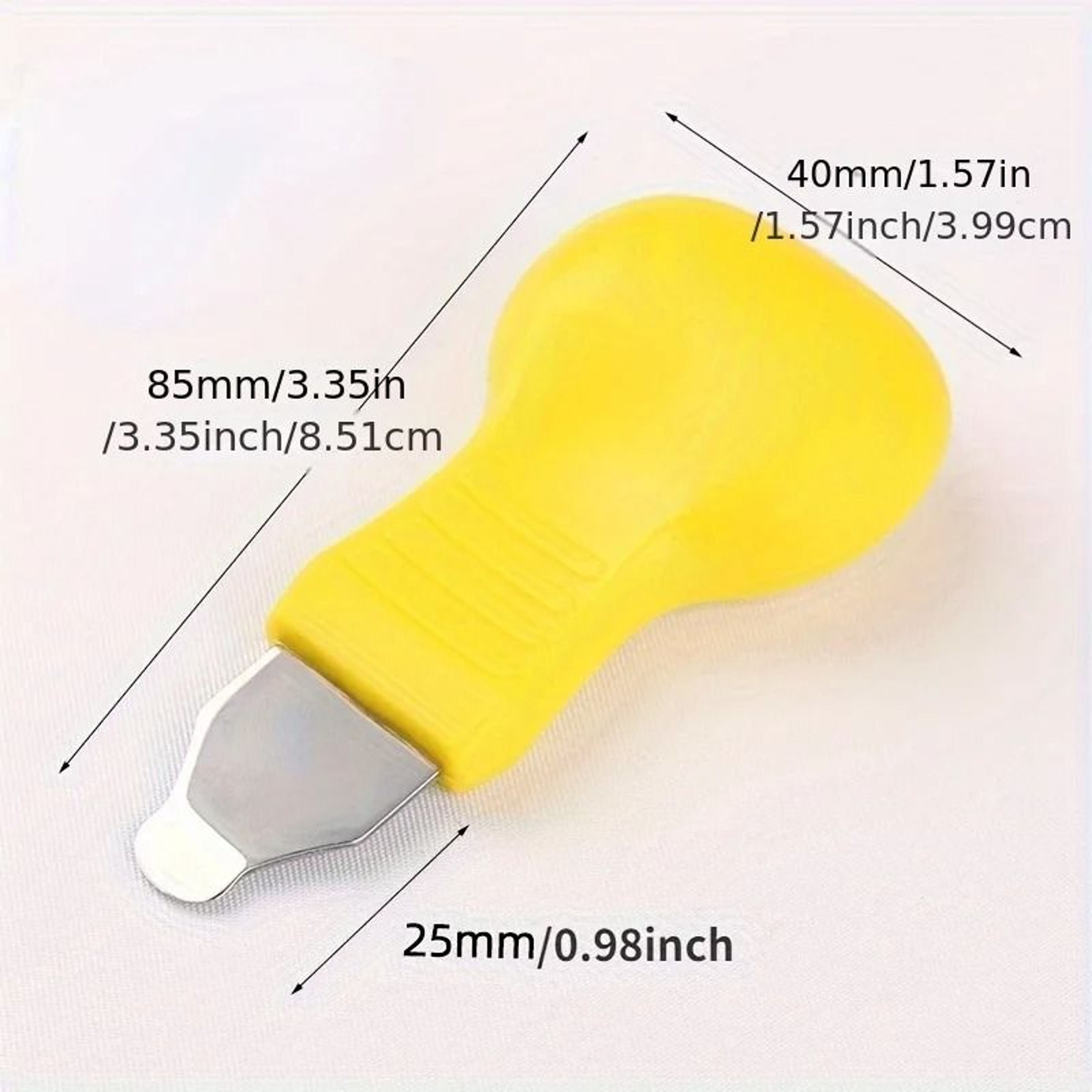 1pc Watch Repair Tool Kit  MultiPurpose Yellow Wrench  Clock Movement Lifting Knife 5