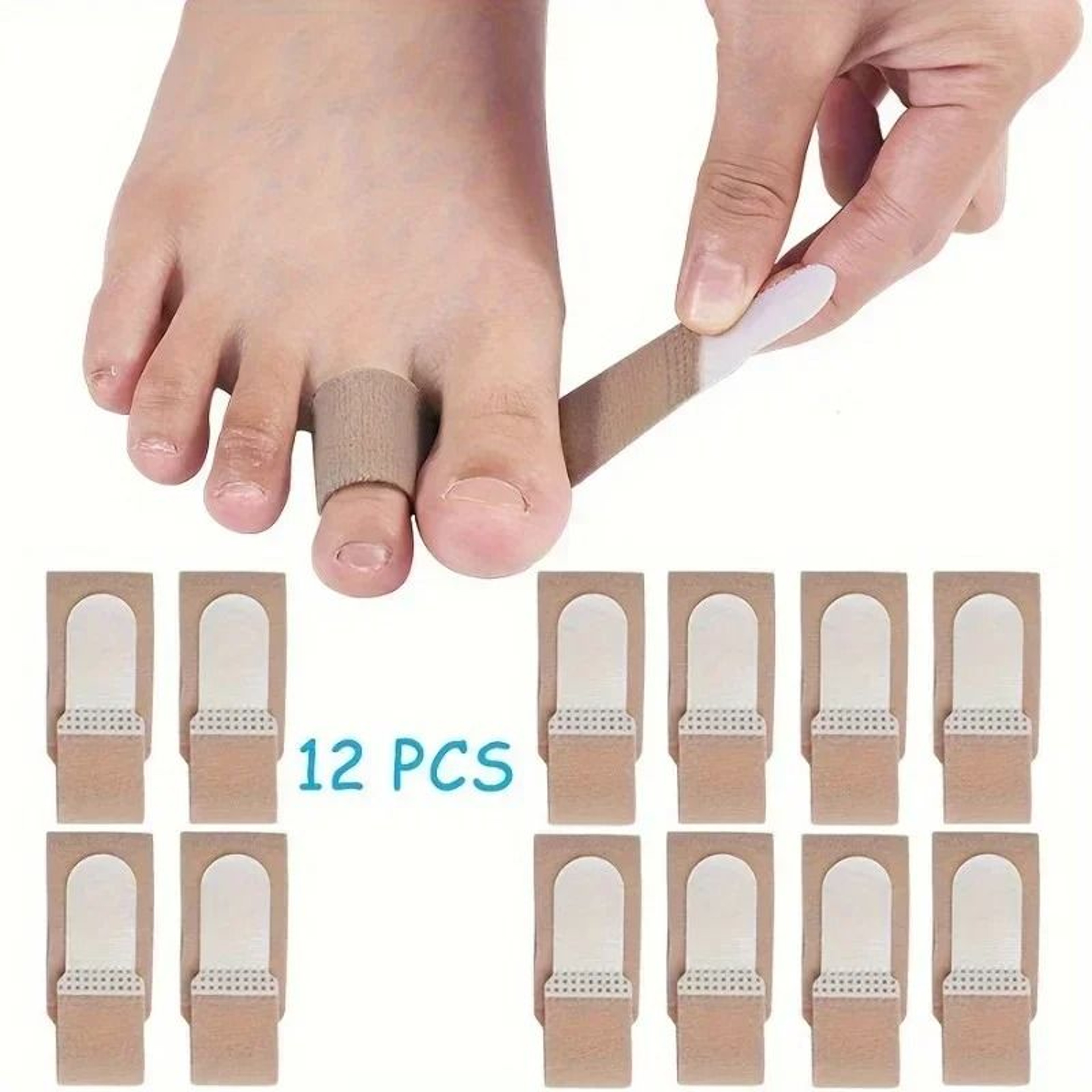 Reusable Hammer Toe Straightener  Splint Cushions For Crooked And Overlapping Toes 0