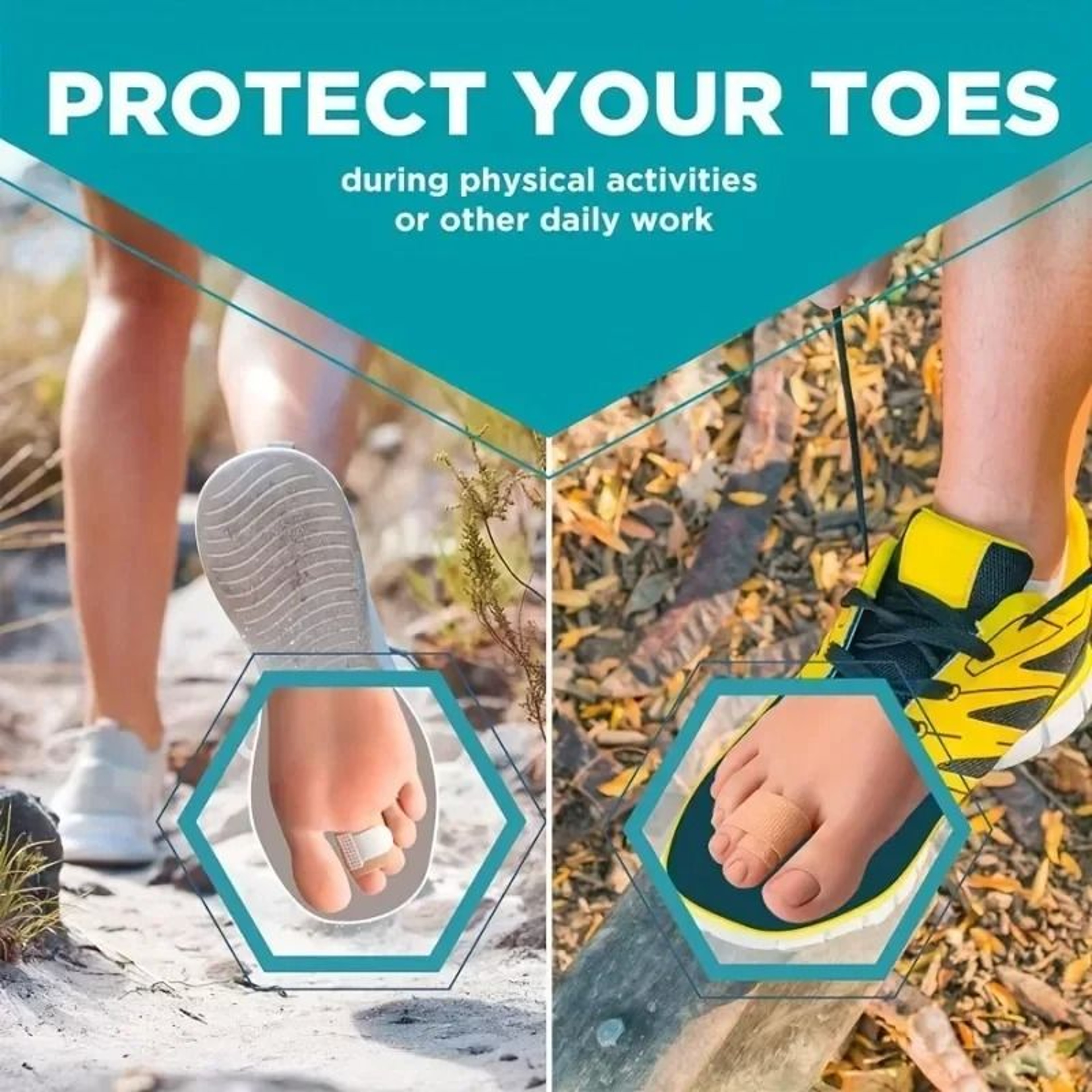 Reusable Hammer Toe Straightener  Splint Cushions For Crooked And Overlapping Toes 1