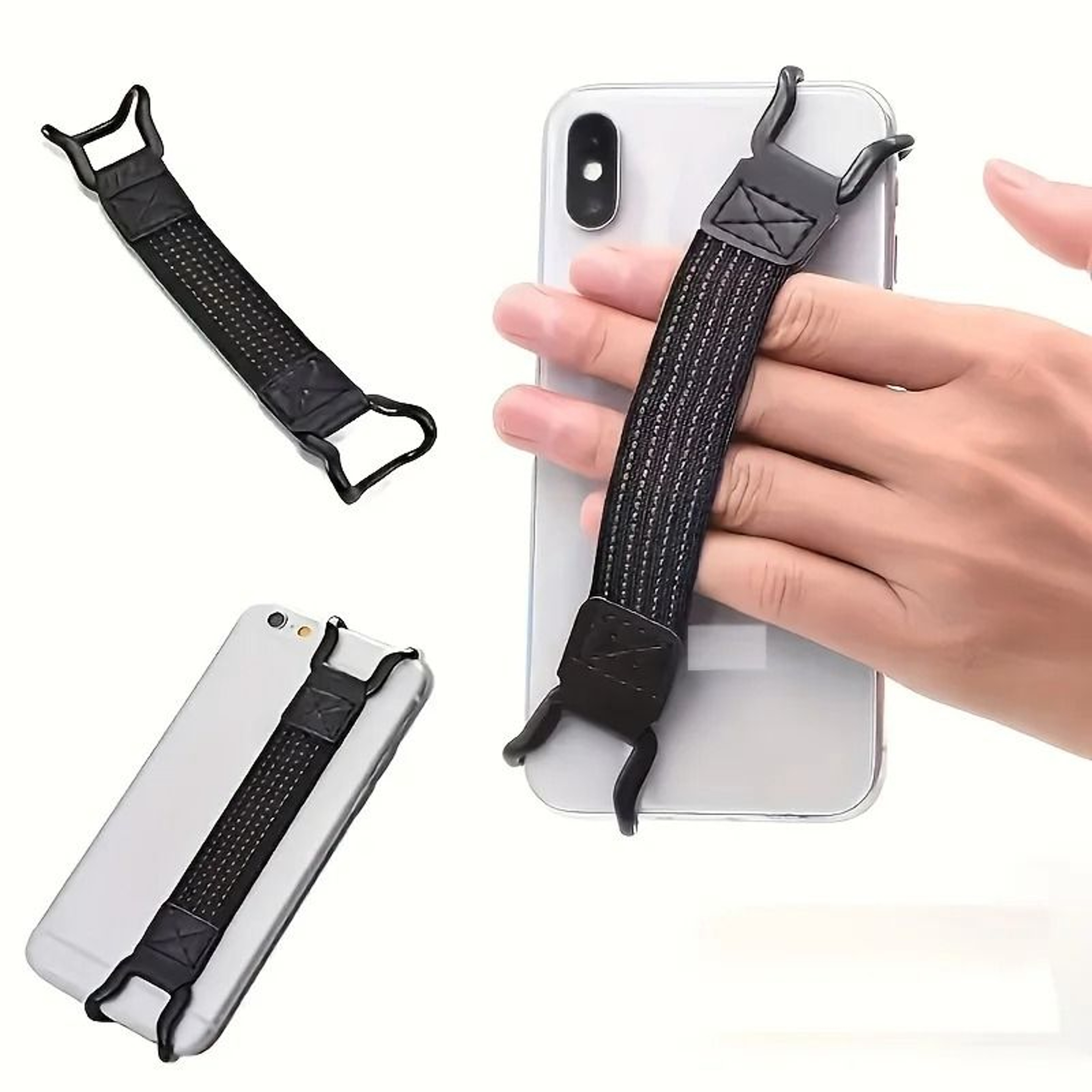 Universal Mobile Phone  Tablet HandStrap  OneHand AntiFall Device Fixed Belt 0