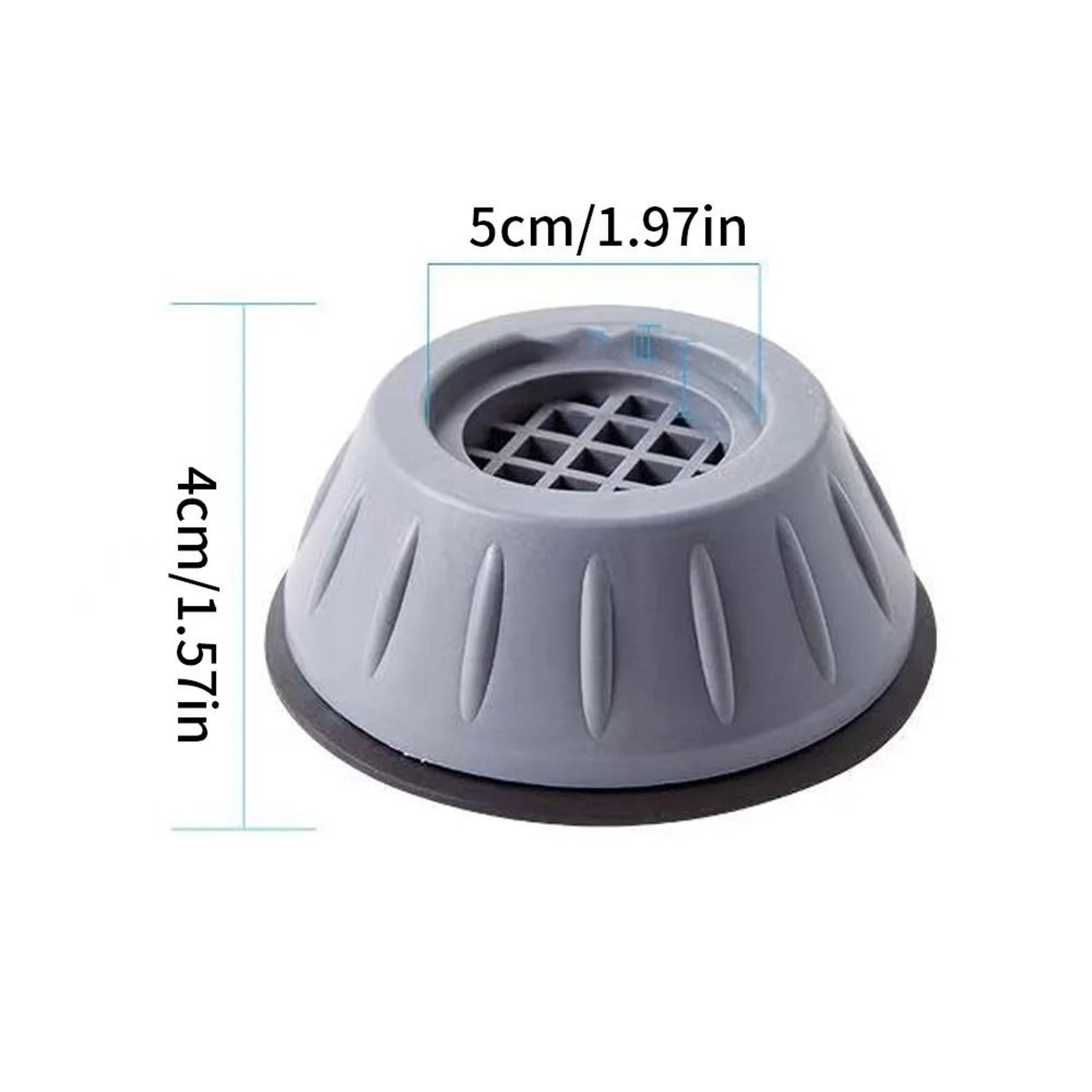 Washing Machine Shock Pad  Silicone AntiVibration  Noise Reduction Foot Pad 5