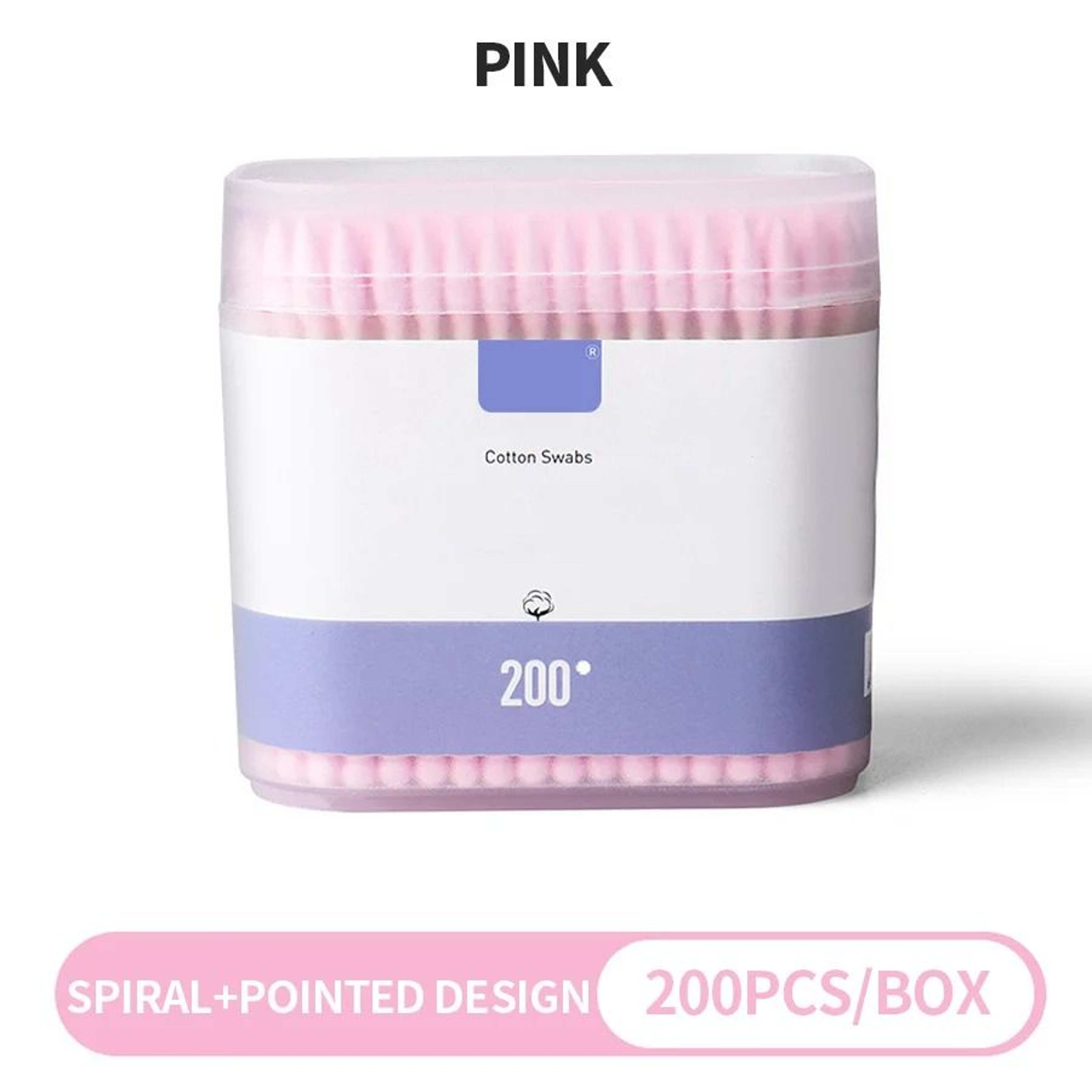 200Count Pure Cotton DoubleEnded Makeup Cotton Swabs  Precision Cleaning  Gentle Removal 6