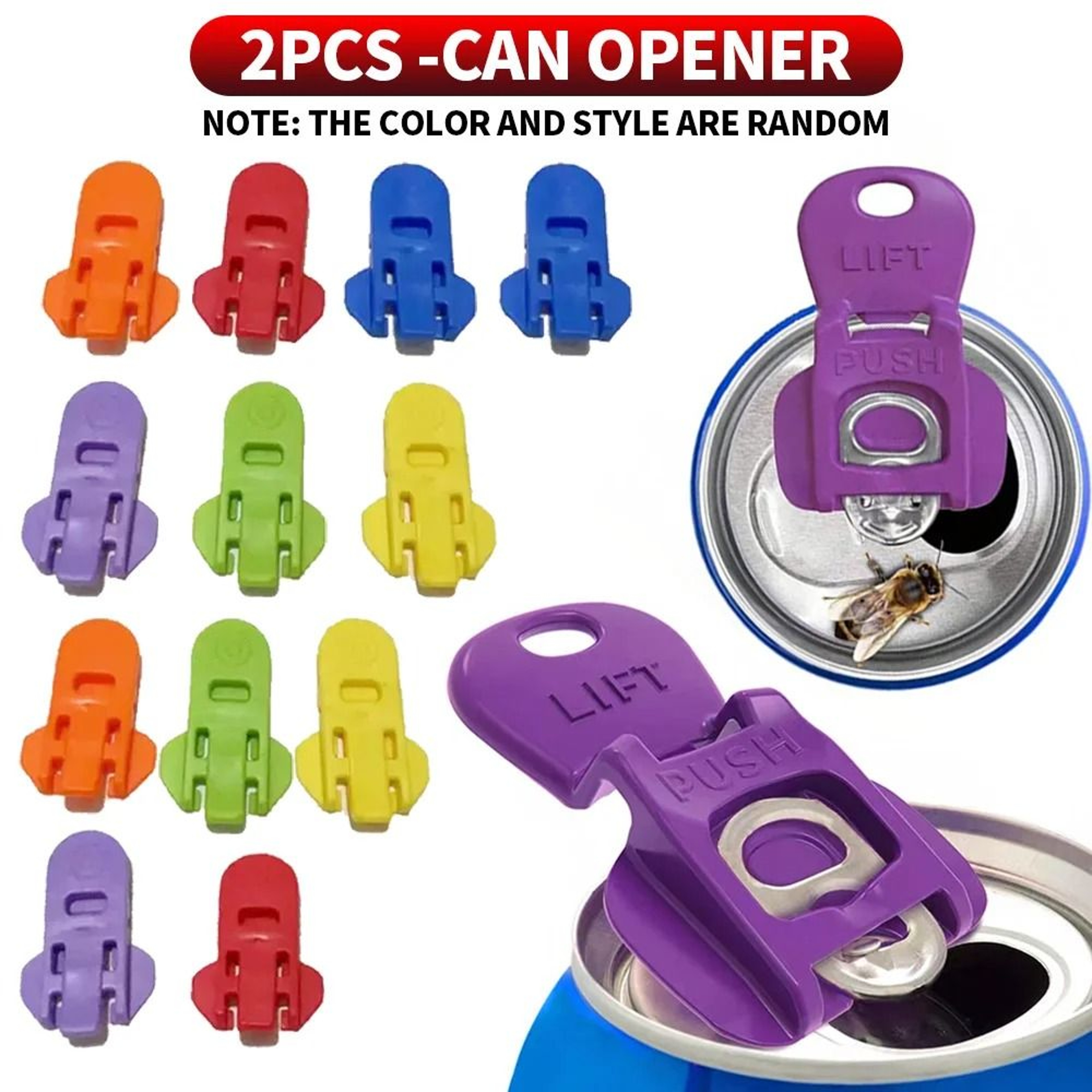CommercialGrade Beverage  Beer Can Opener  Durable Manual Lift  Push Tool 6