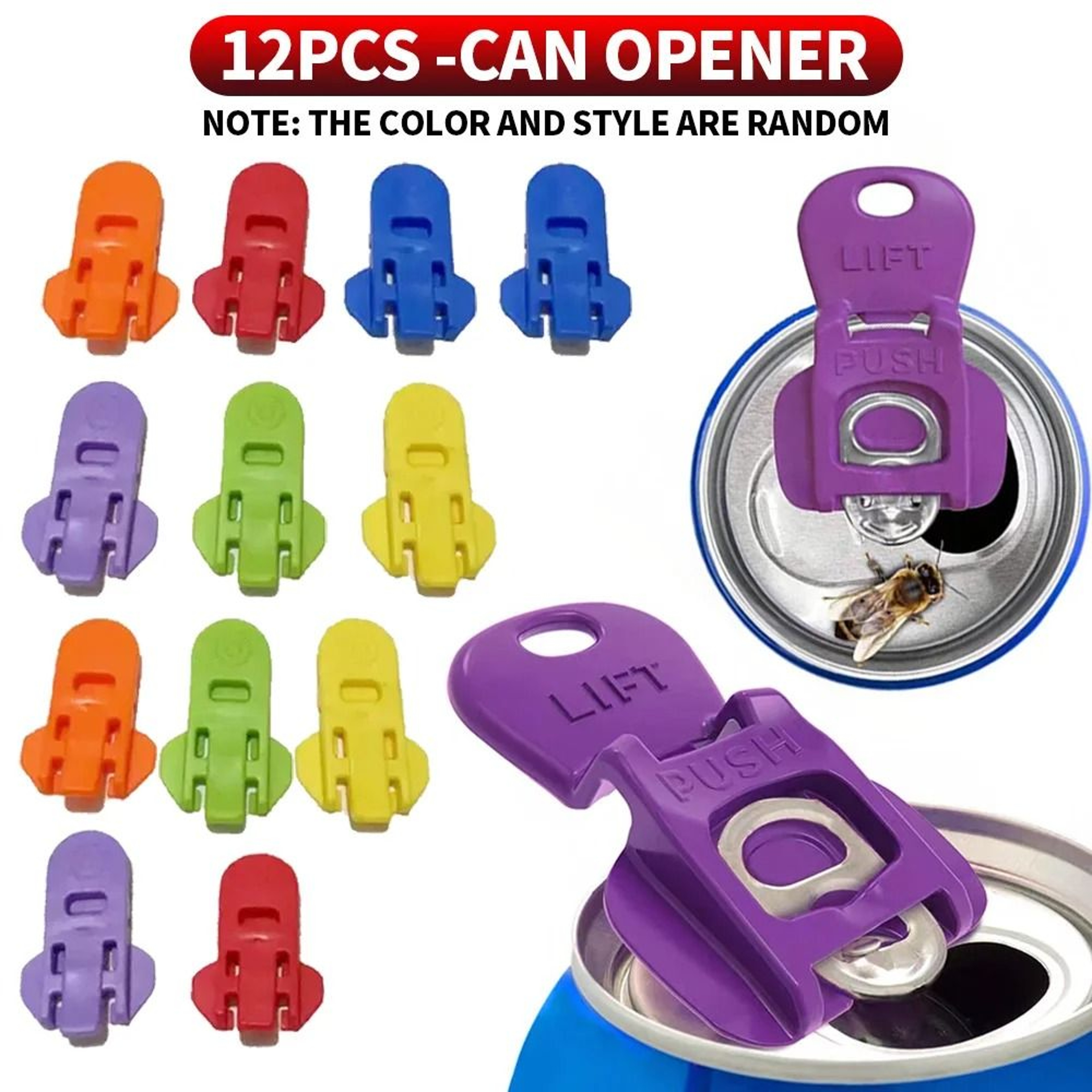 CommercialGrade Beverage  Beer Can Opener  Durable Manual Lift  Push Tool 7