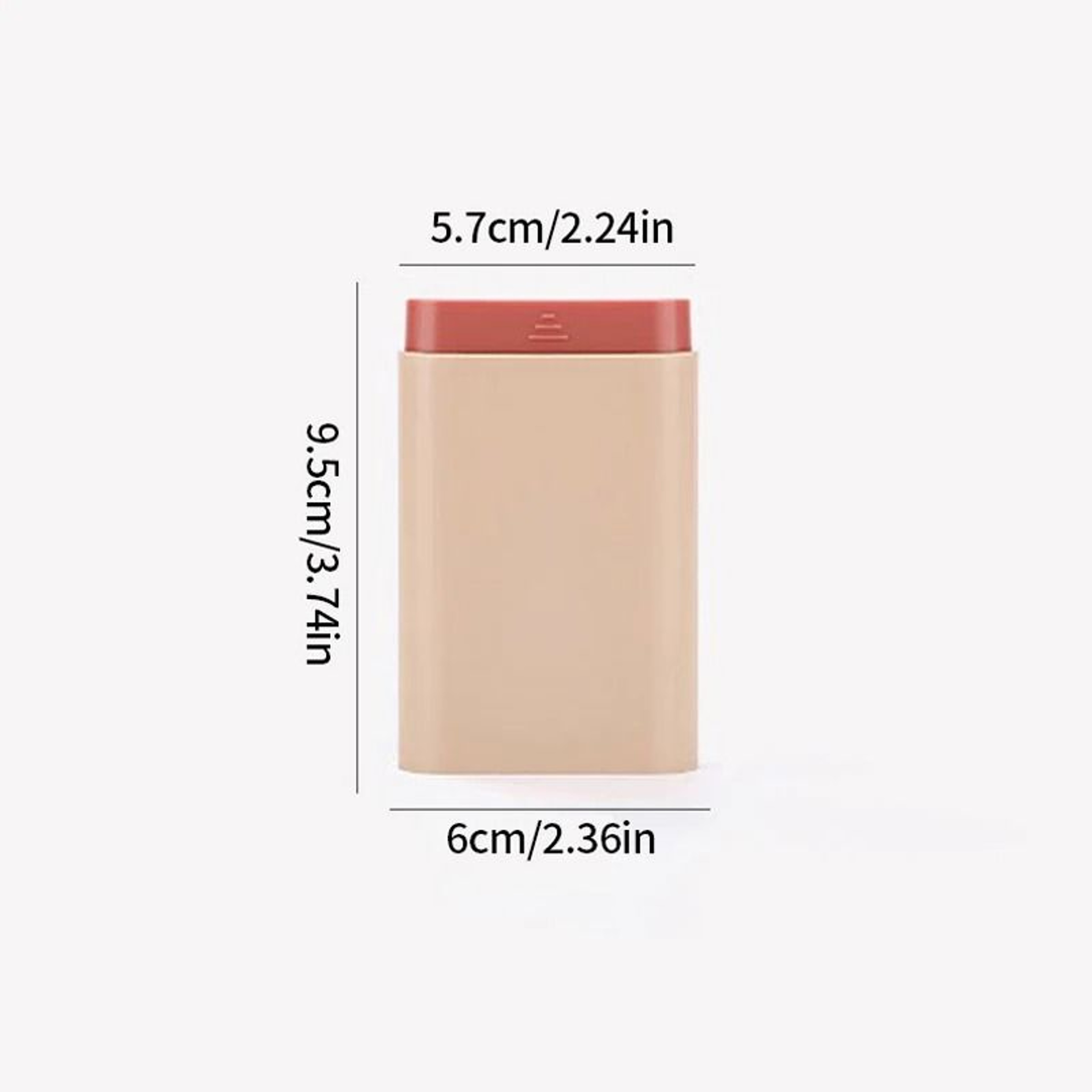 Mini Portable 7Day Travel Vitamin Box  MultiGrid Tablet  Medicine Organizer 9