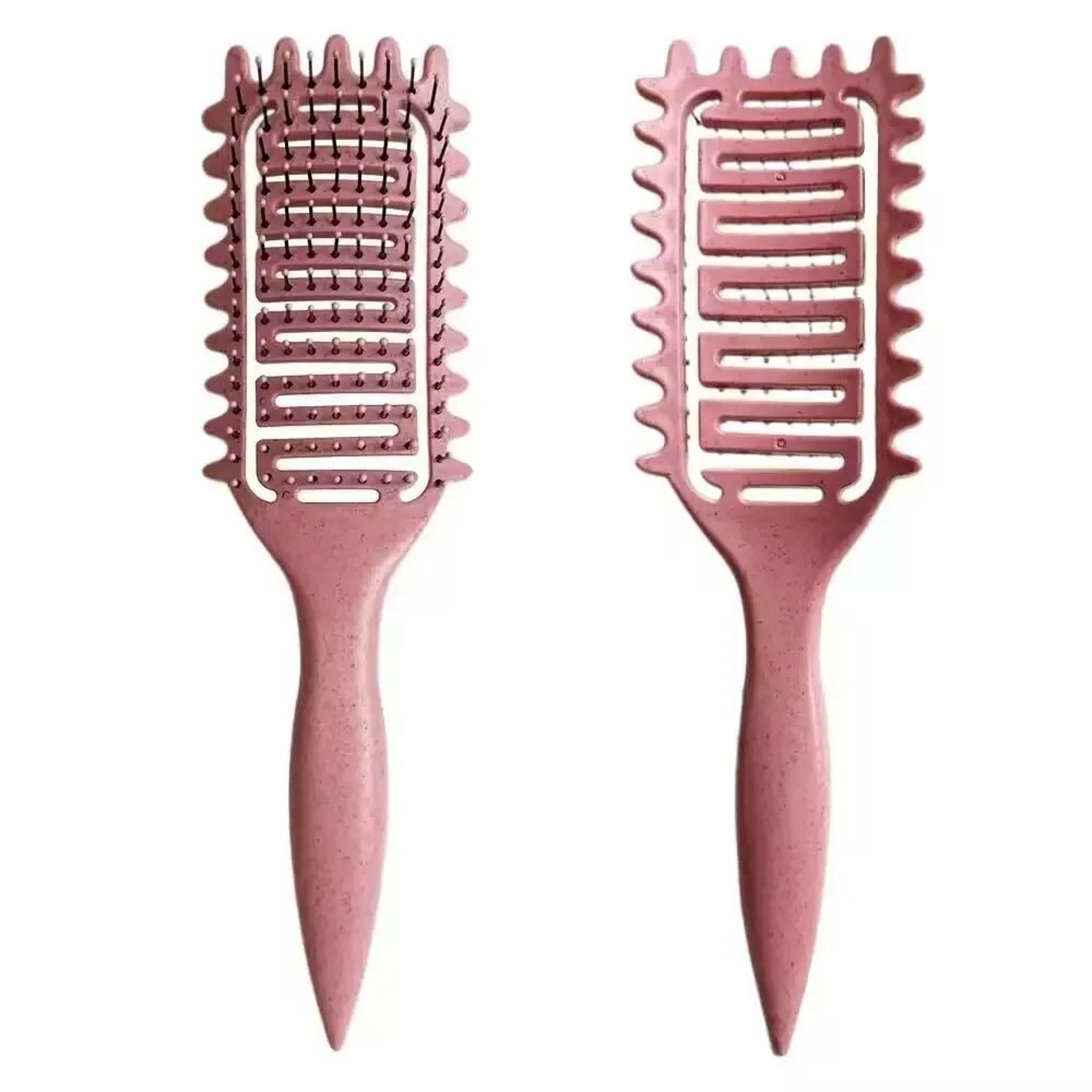 Curl Define Styling Brush  HollowOut Detangling Comb For Wet  Curly Hair 9