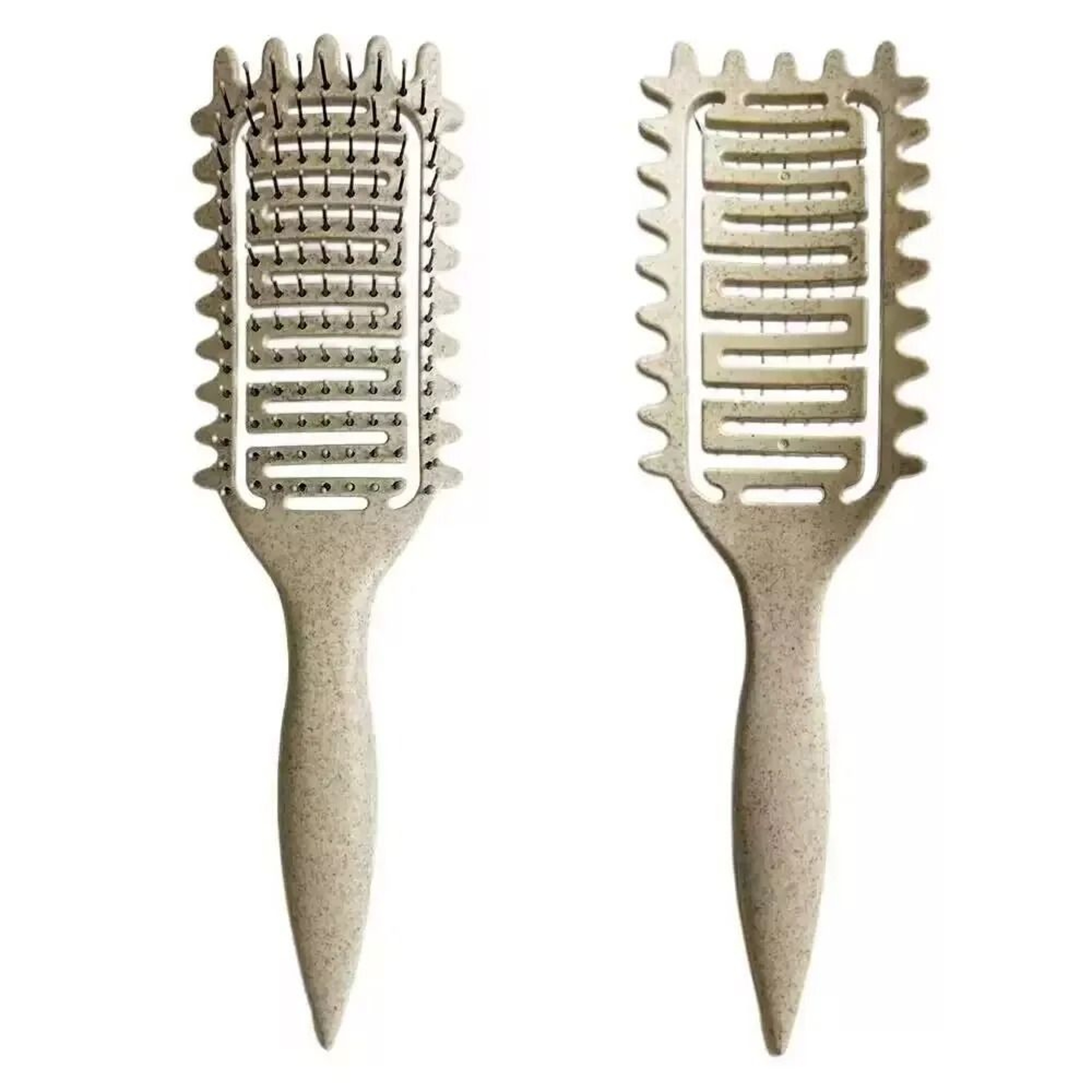 Curl Define Styling Brush  HollowOut Detangling Comb For Wet  Curly Hair 11