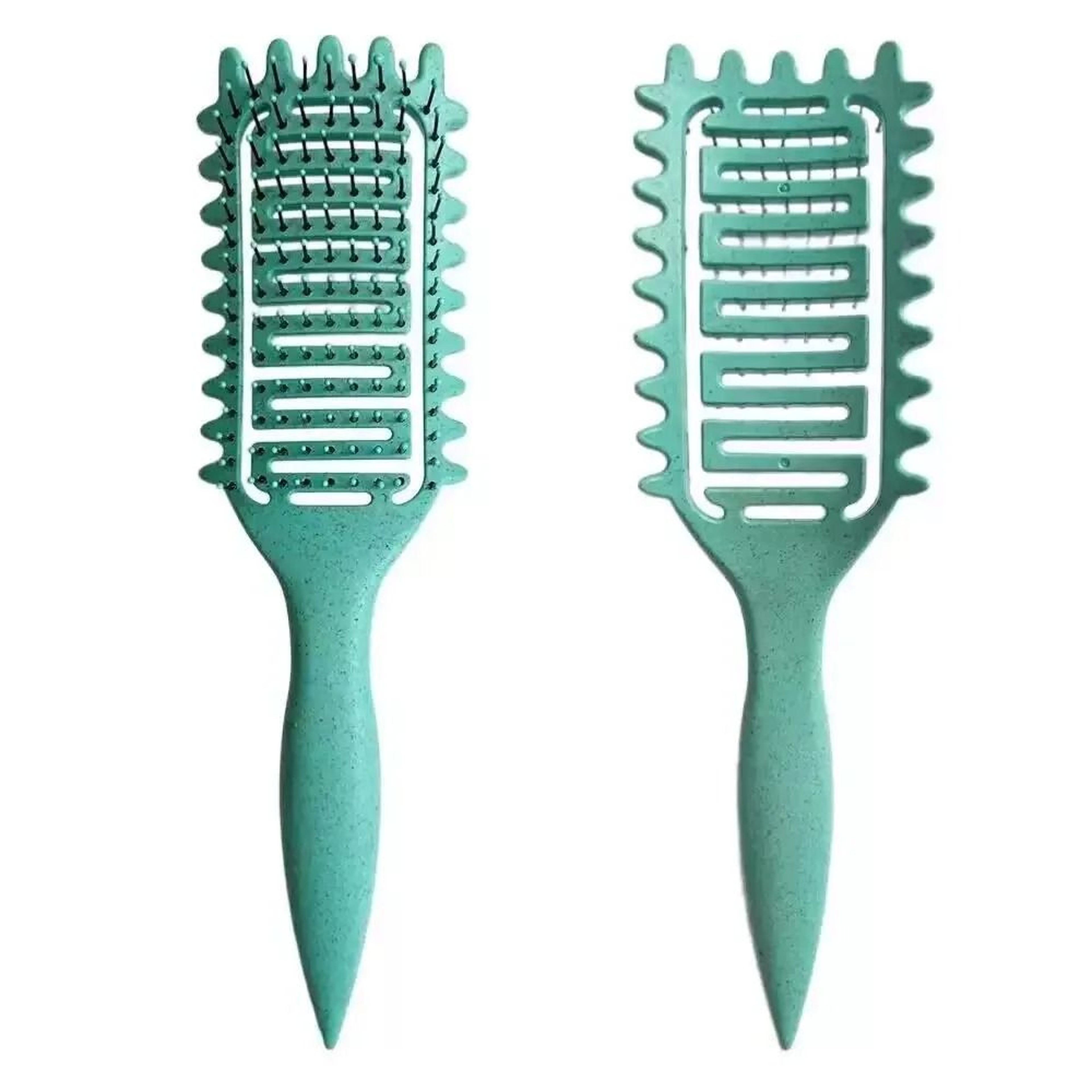 Curl Define Styling Brush  HollowOut Detangling Comb For Wet  Curly Hair 7