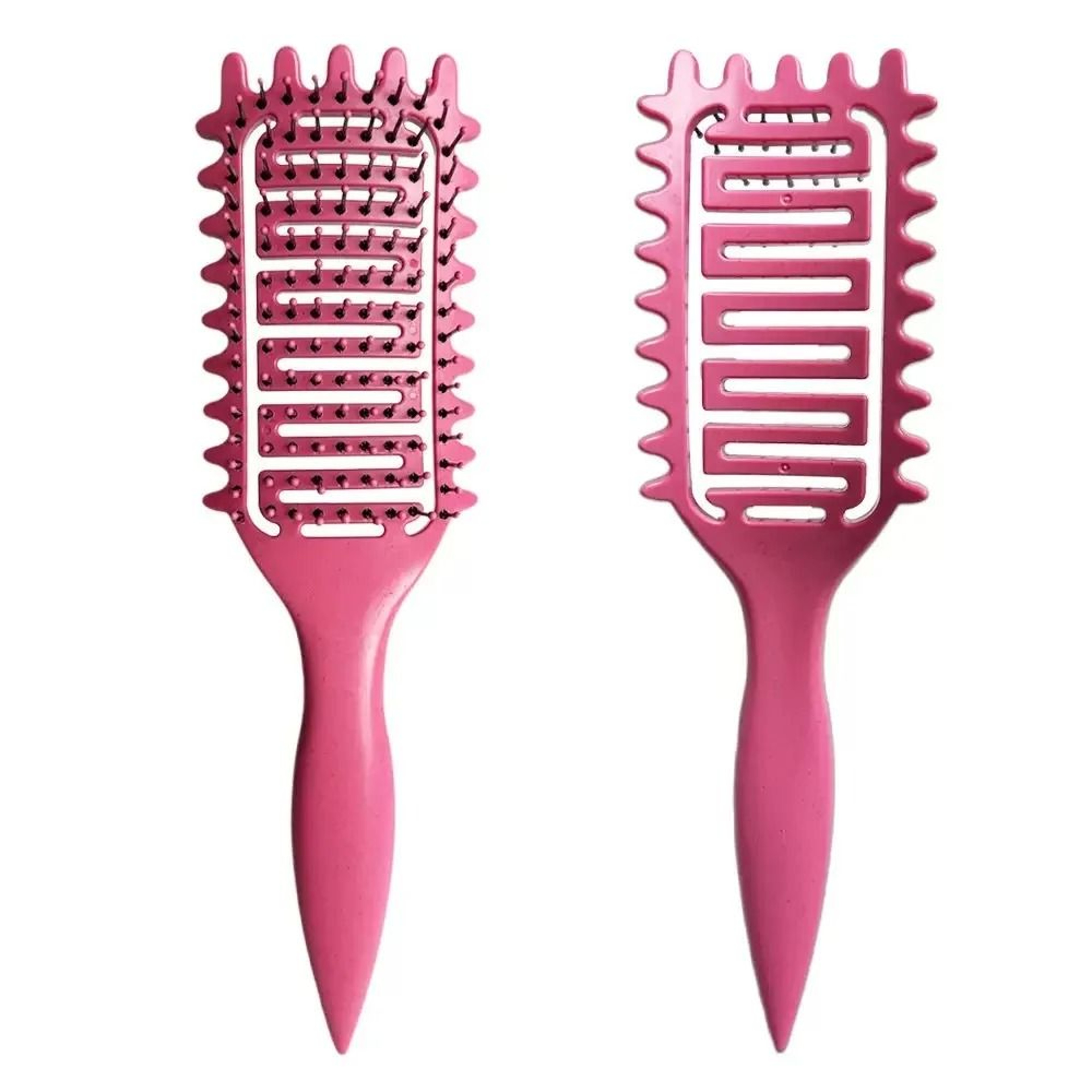 Curl Define Styling Brush  HollowOut Detangling Comb For Wet  Curly Hair 8