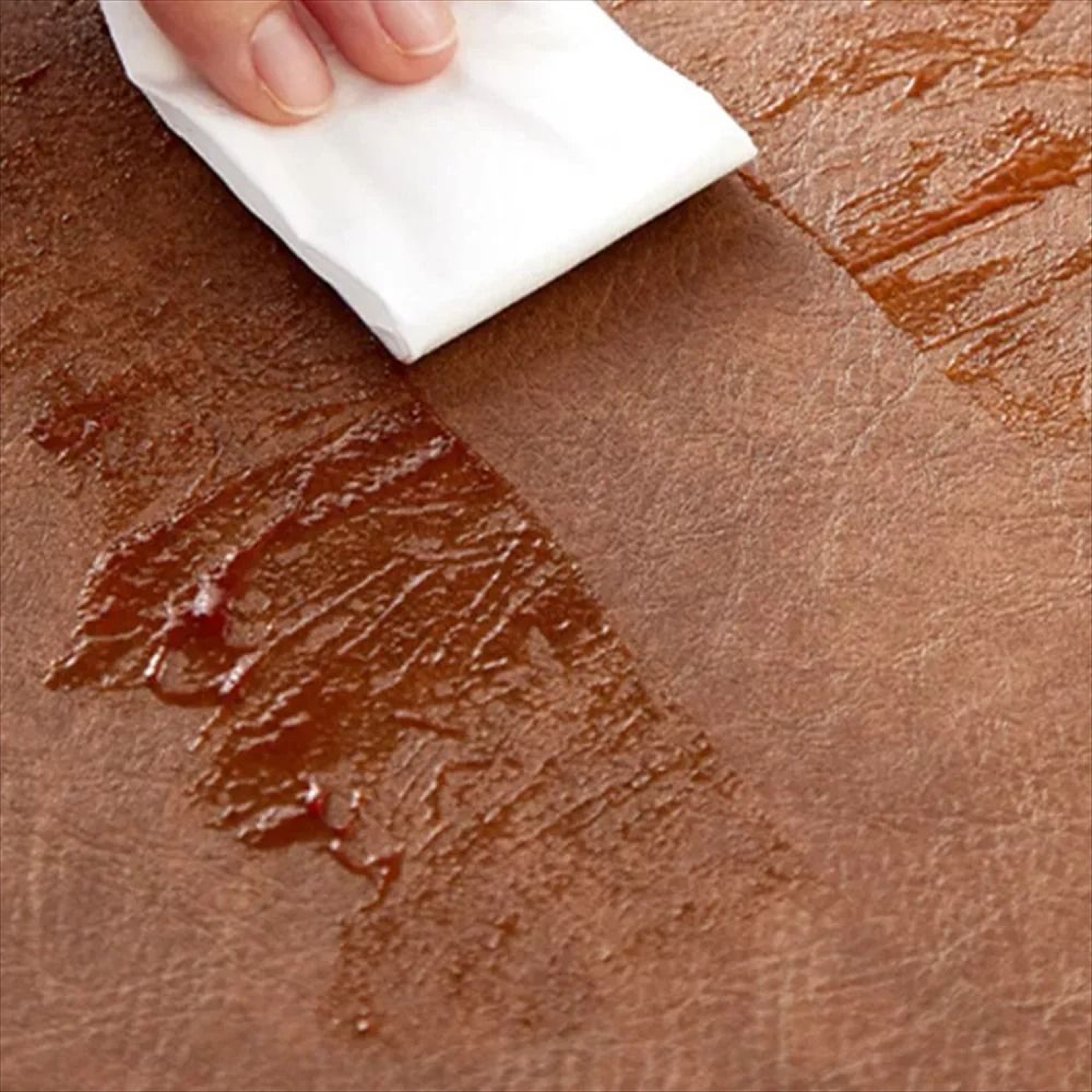 Premium Faux Leather Placemats  DoubleSided HeatResistant  Waterproof Dining Set 4