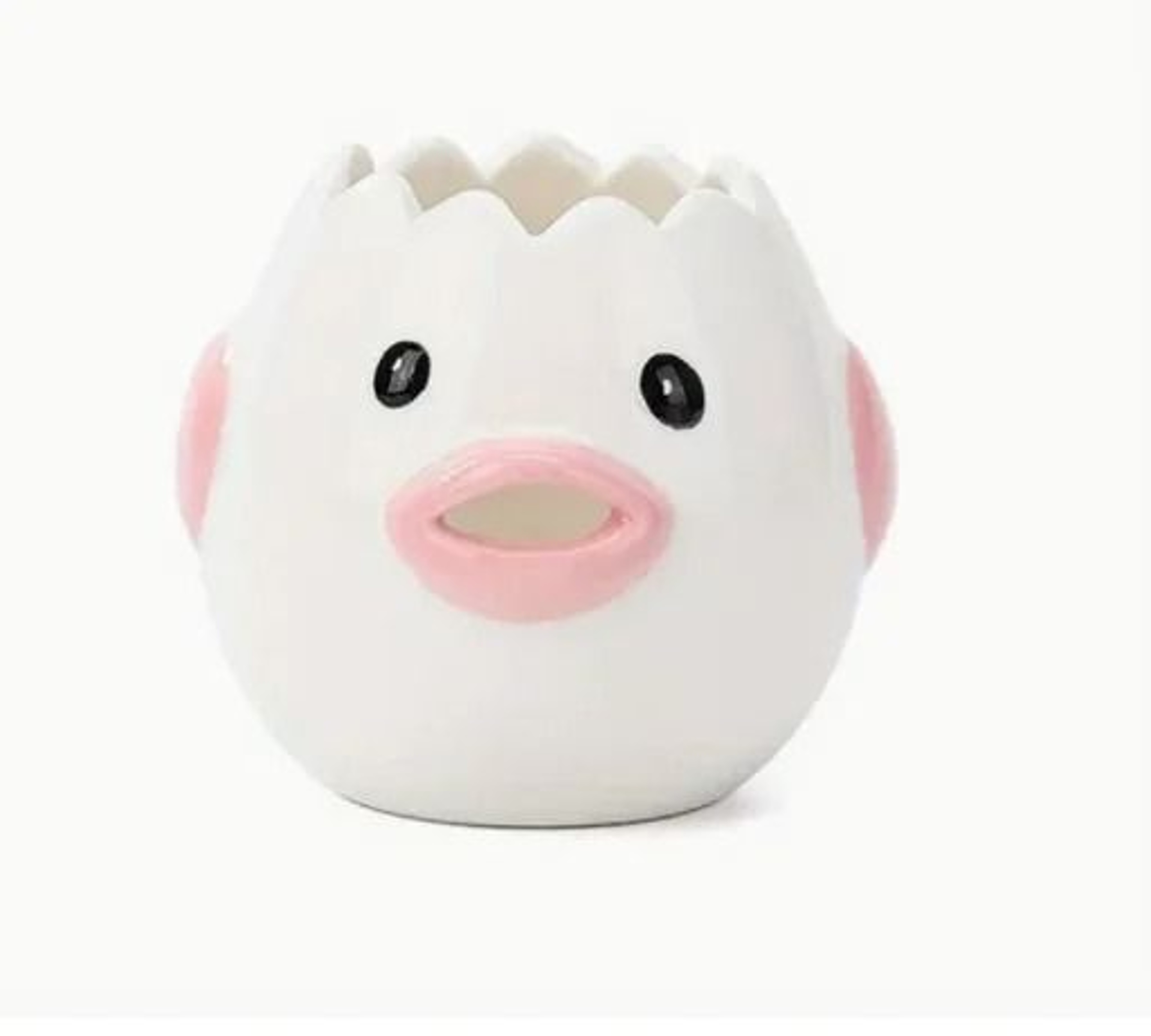 Premium Ceramic Cartoon Egg Separator  Creative Mini Egg White  Yolk Filter Kitchen Tool 6
