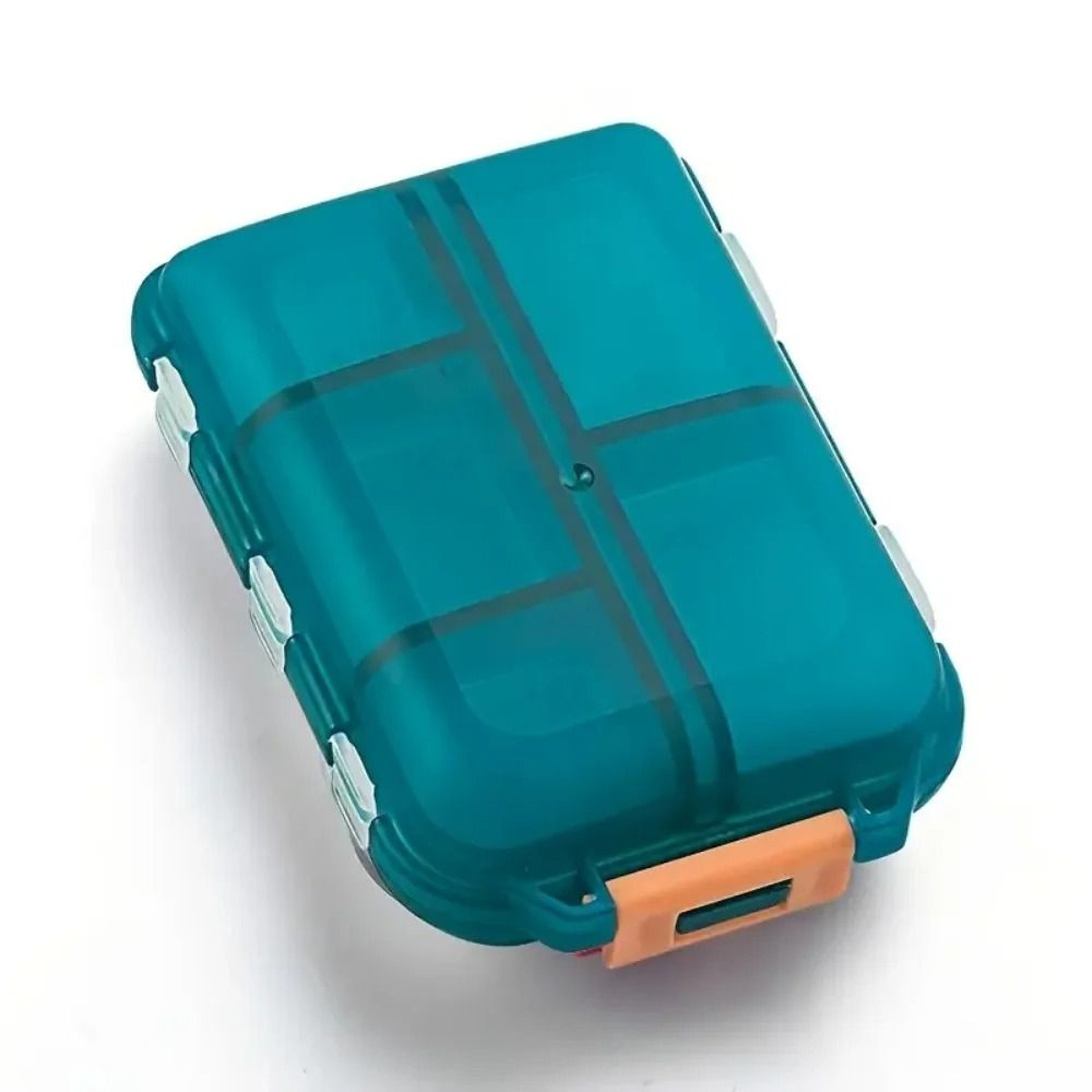 Premium 10Cell Portable Medicine Box  Waterproof  MoistureProof Travel Pill Organizer 8