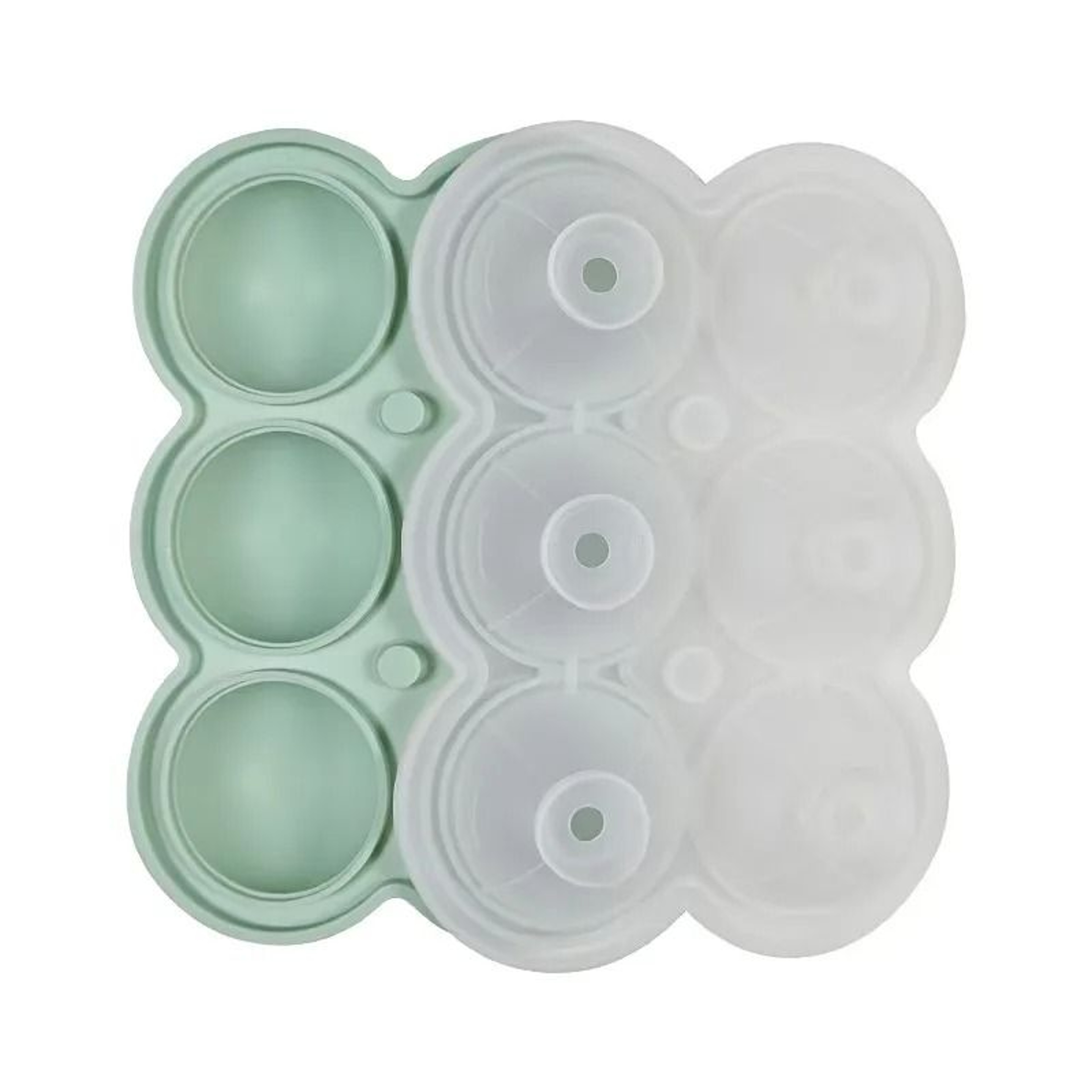 Premium Large Round Ice Ball Maker  BPAFree Silicone Mold For SlowMelting Craft Cocktails 11