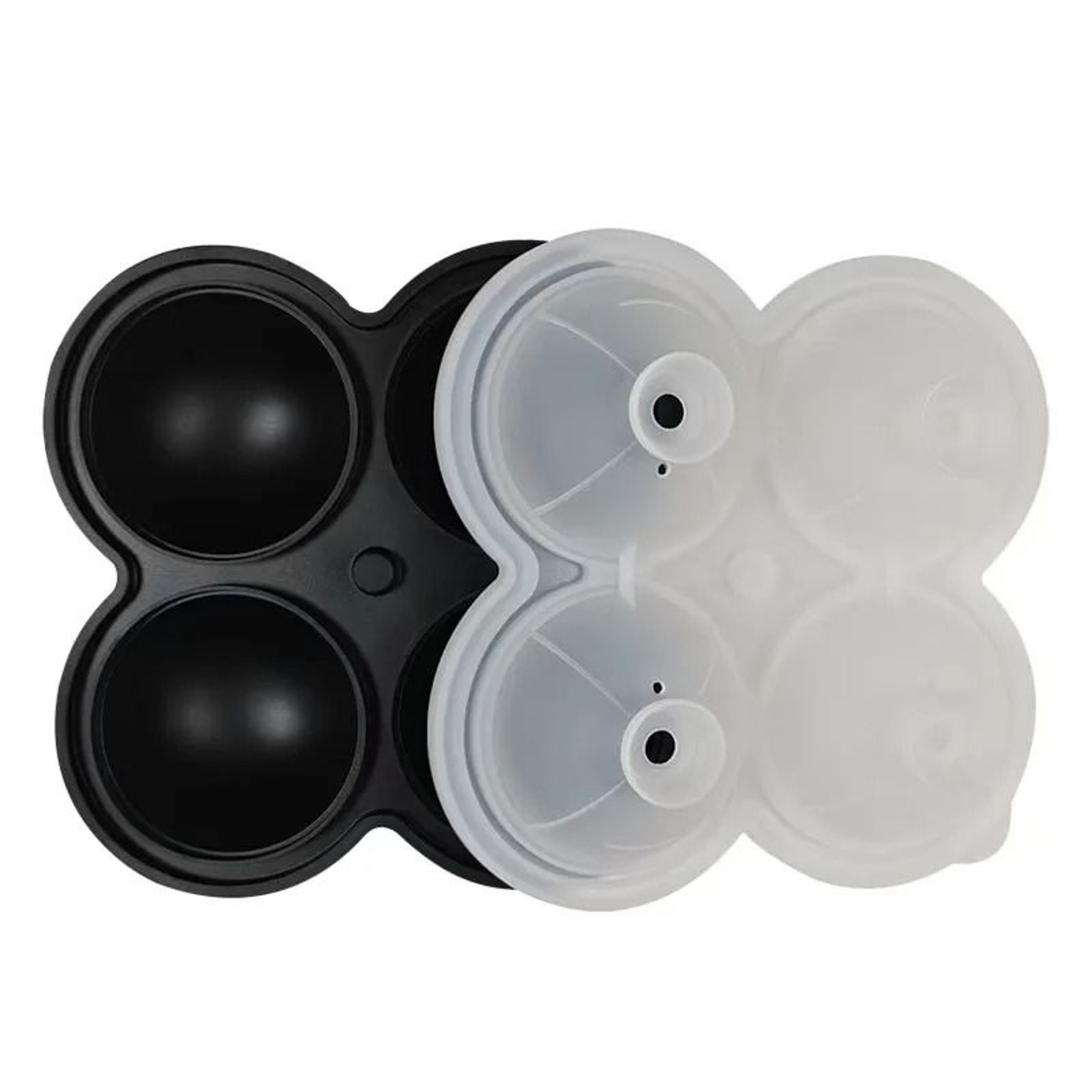 Premium Large Round Ice Ball Maker  BPAFree Silicone Mold For SlowMelting Craft Cocktails 7