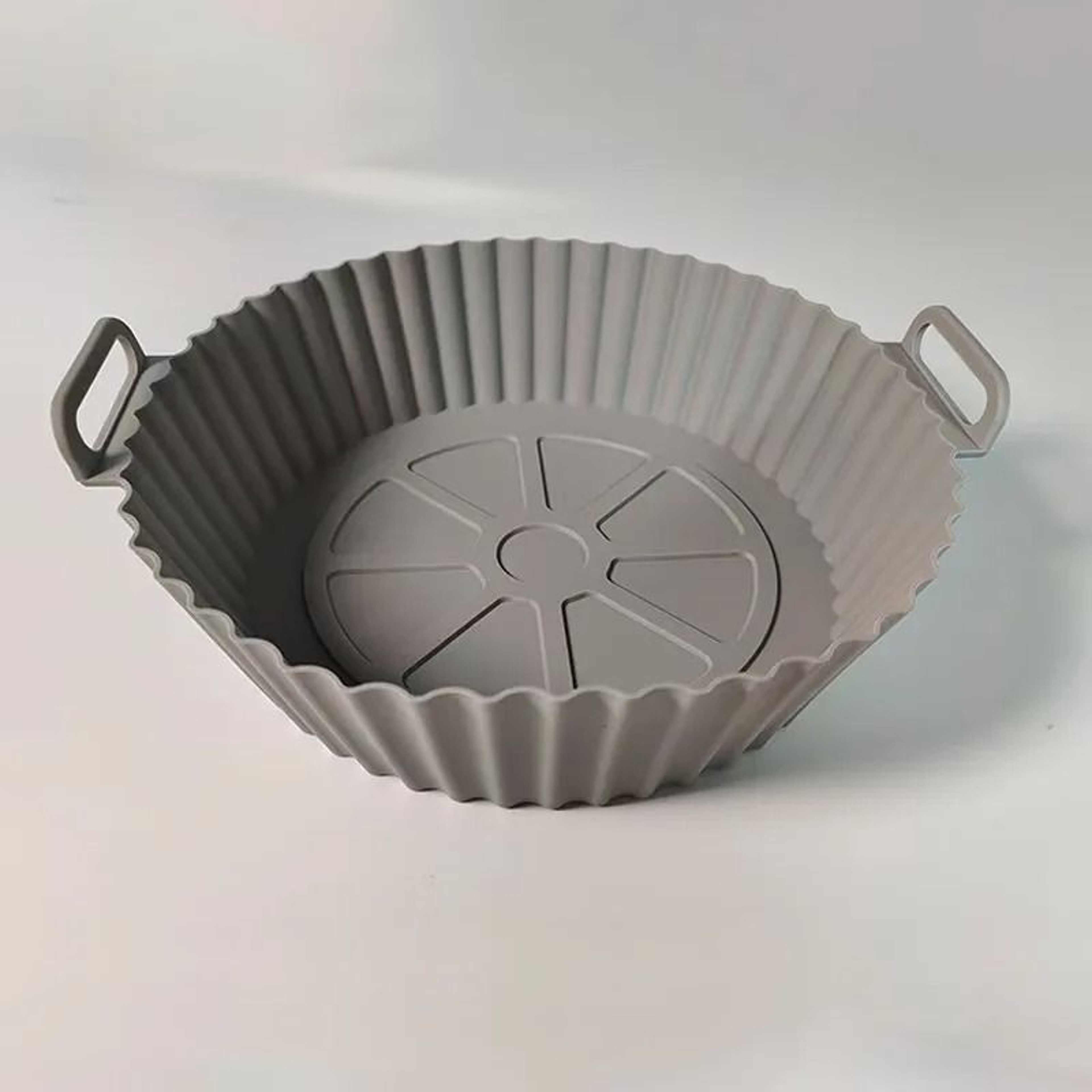 Premium Air Fryer Silicone Baking Tray  Reusable NonStick FoodGrade Liner  HeatResistant Pot 9