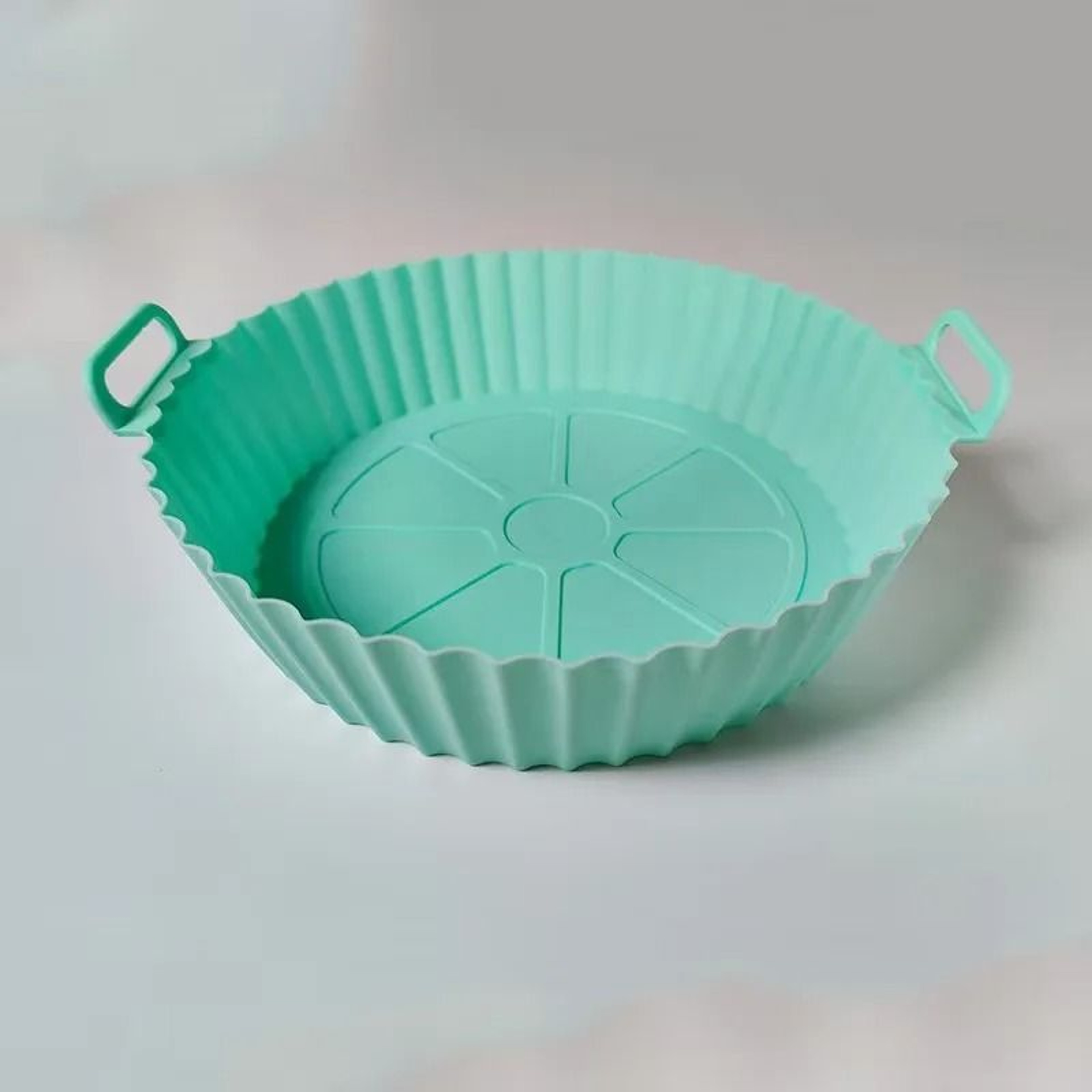 Premium Air Fryer Silicone Baking Tray  Reusable NonStick FoodGrade Liner  HeatResistant Pot 11