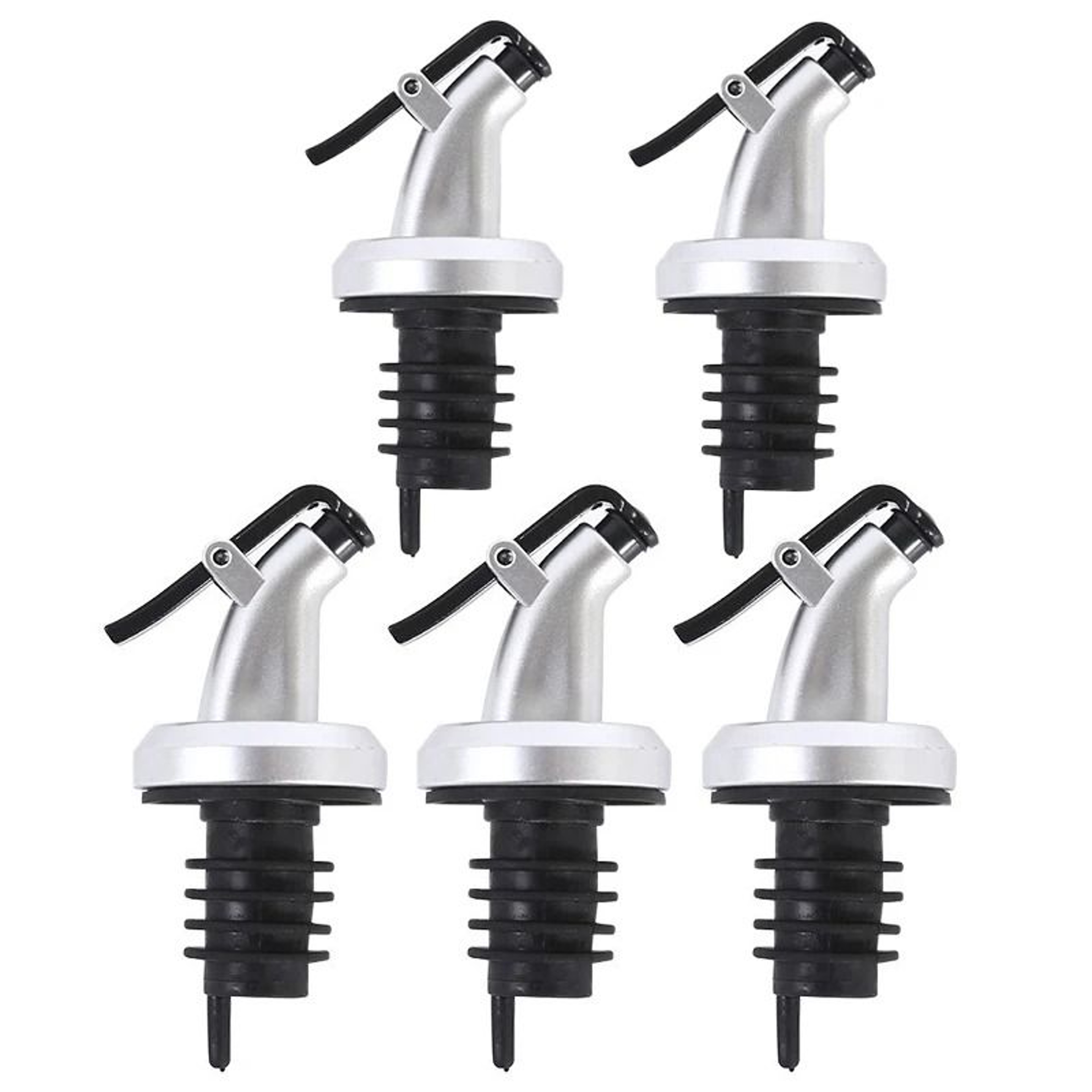 Premium PressType Oil Bottle Stopper  Leakproof Controllable Sealing Nozzle For Kitchen  Bar 7