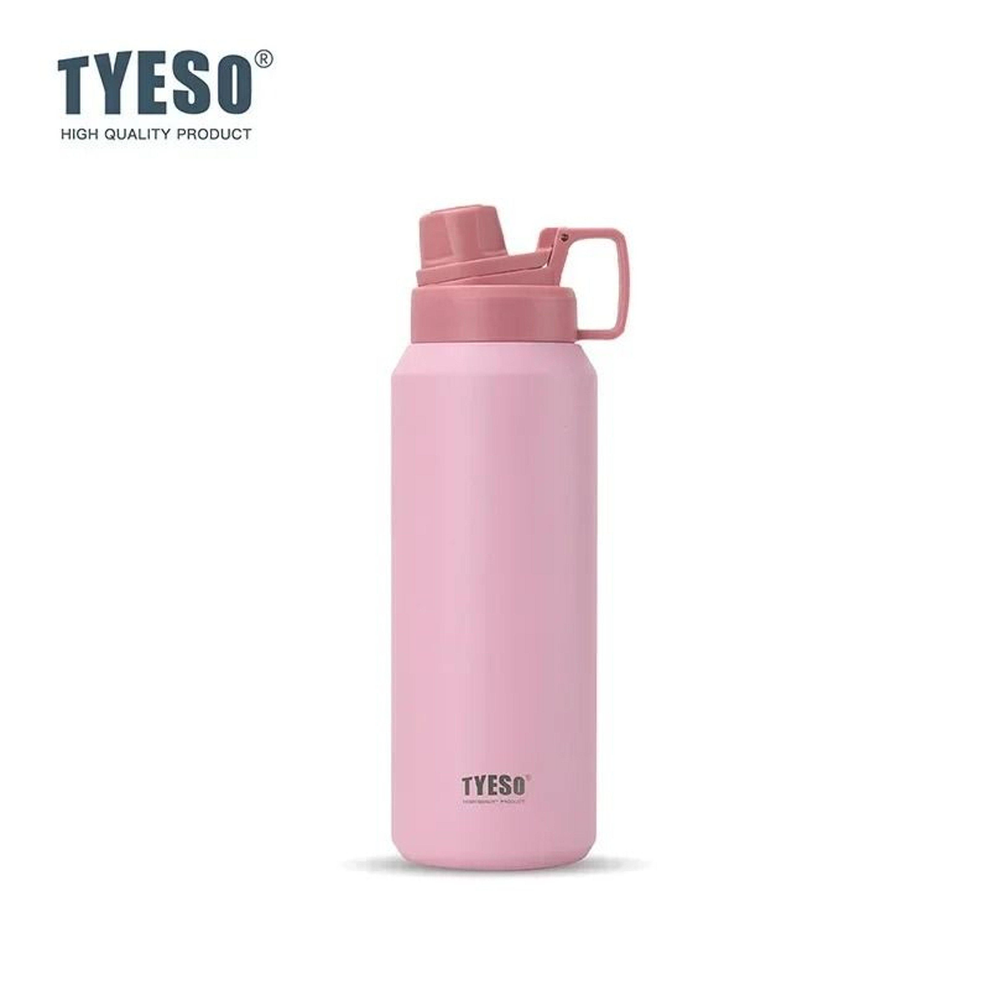 TYESO Large Capacity Sports Thermos  Matte Stainless Steel Outdoor Water Kettle 10