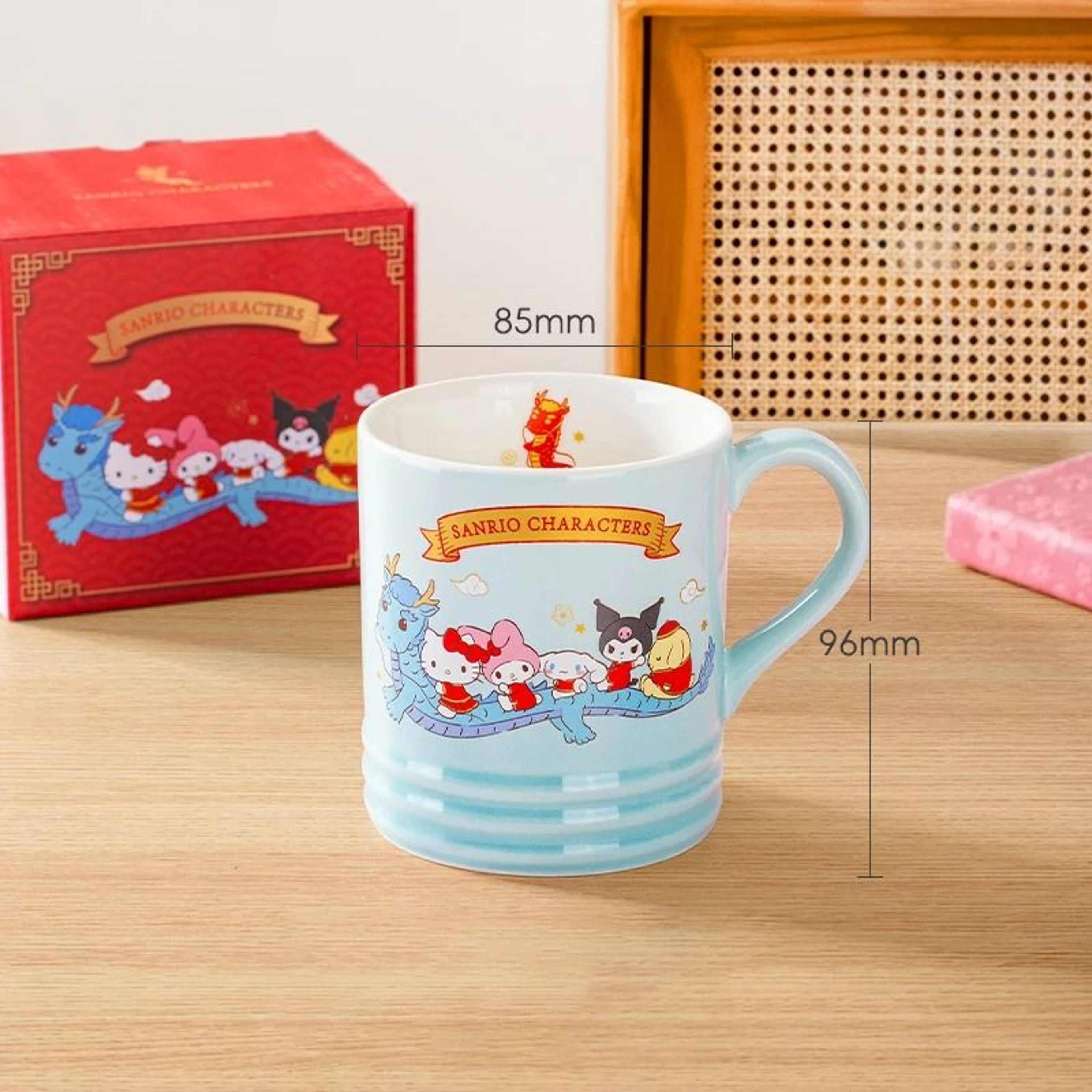 Sanrio My Melody Ceramic Mug  320ml Creative Cartoon Coffee  Milk Cup 6