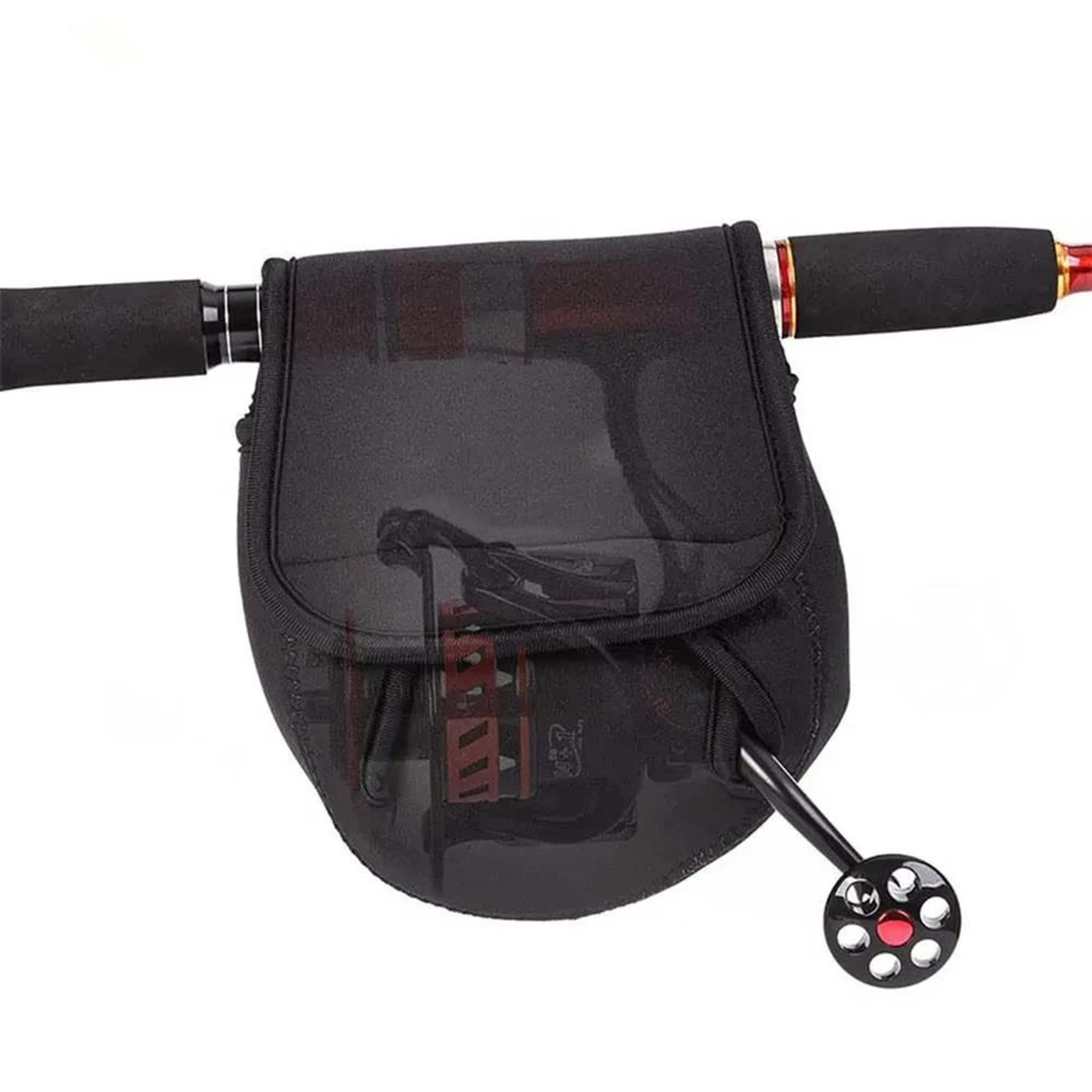 Universal Neoprene Spinning Fishing Reel Cover  Waterproof Protective Storage Case 1