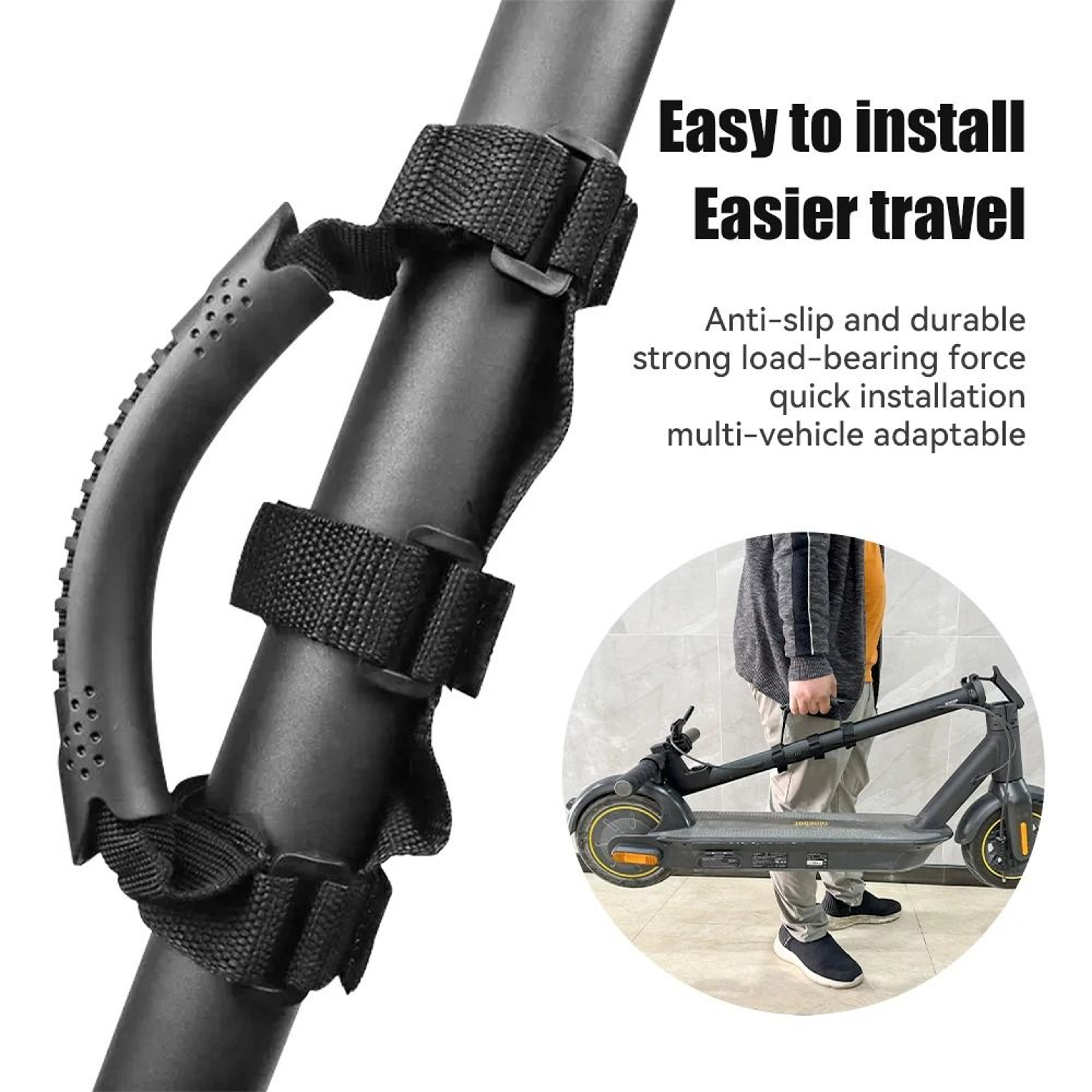 Universal Electric Scooter Carrying Handle  HeavyDuty Portable Hand Carry Strap 2