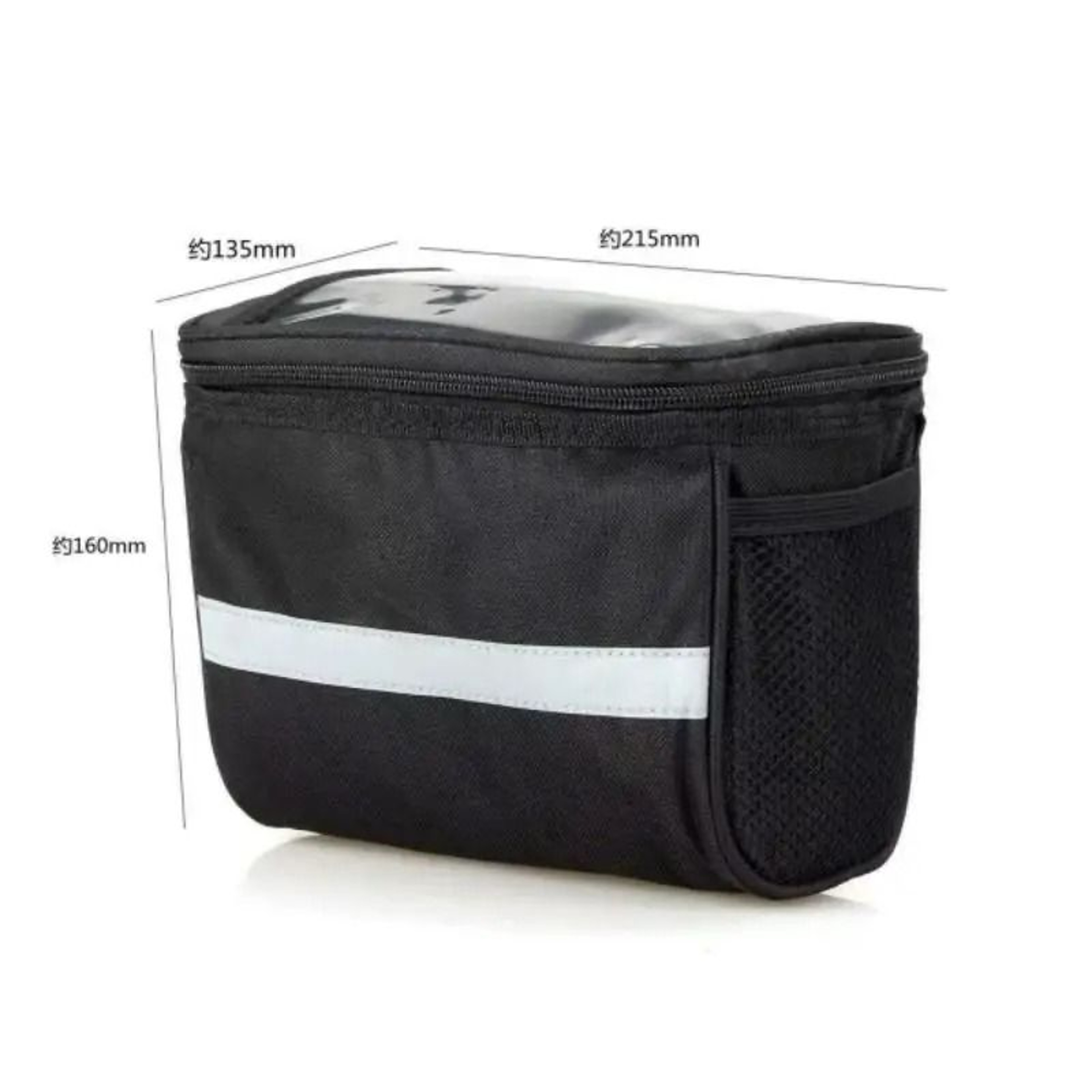 Bicycle Front Handlebar Bag  Waterproof Cycling Phone Mount Bag  Outdoor Gear Organizer 5