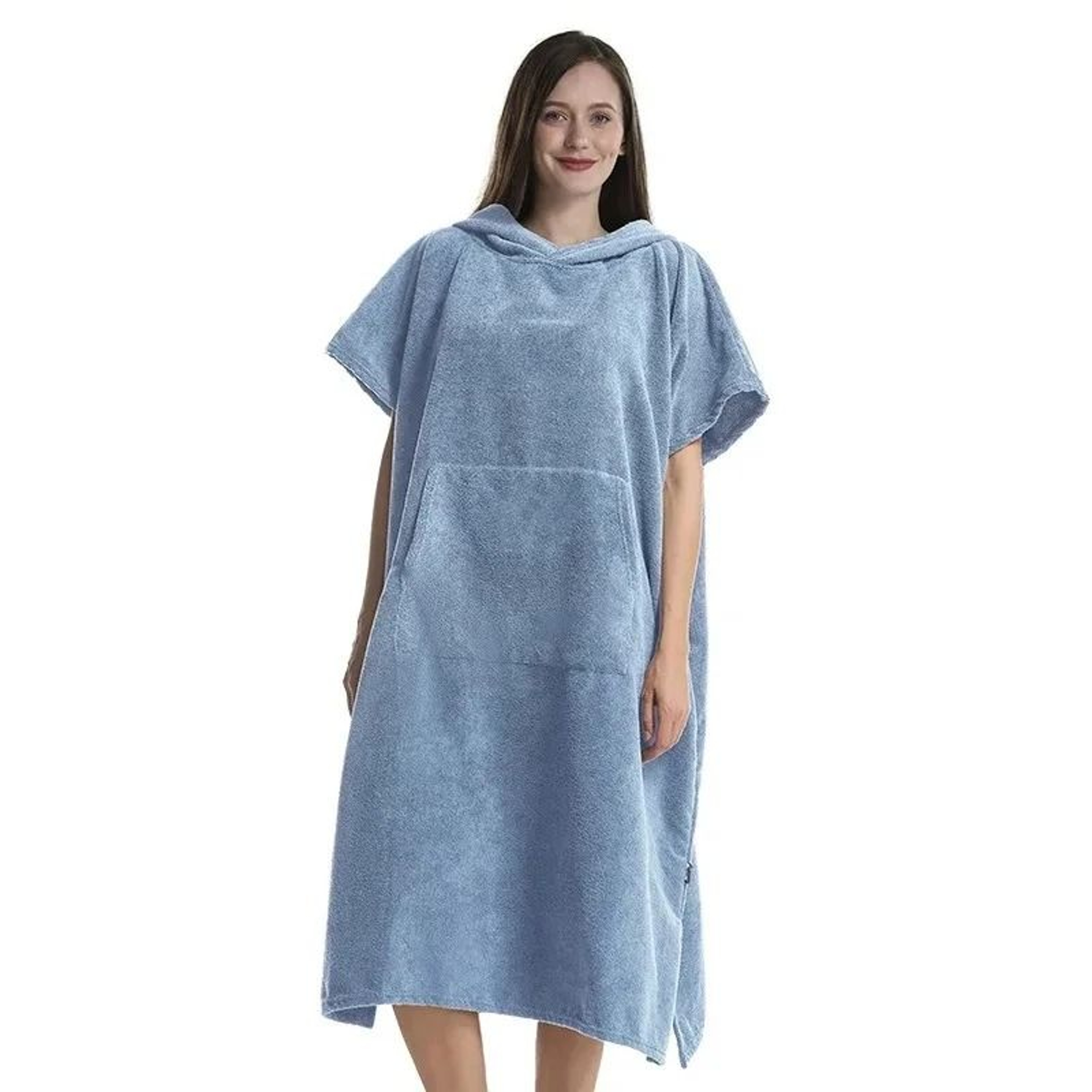 Unisex Oversized QuickDry Poncho Hoodie  Premium Beach Changing Robe  Surf Towel 5