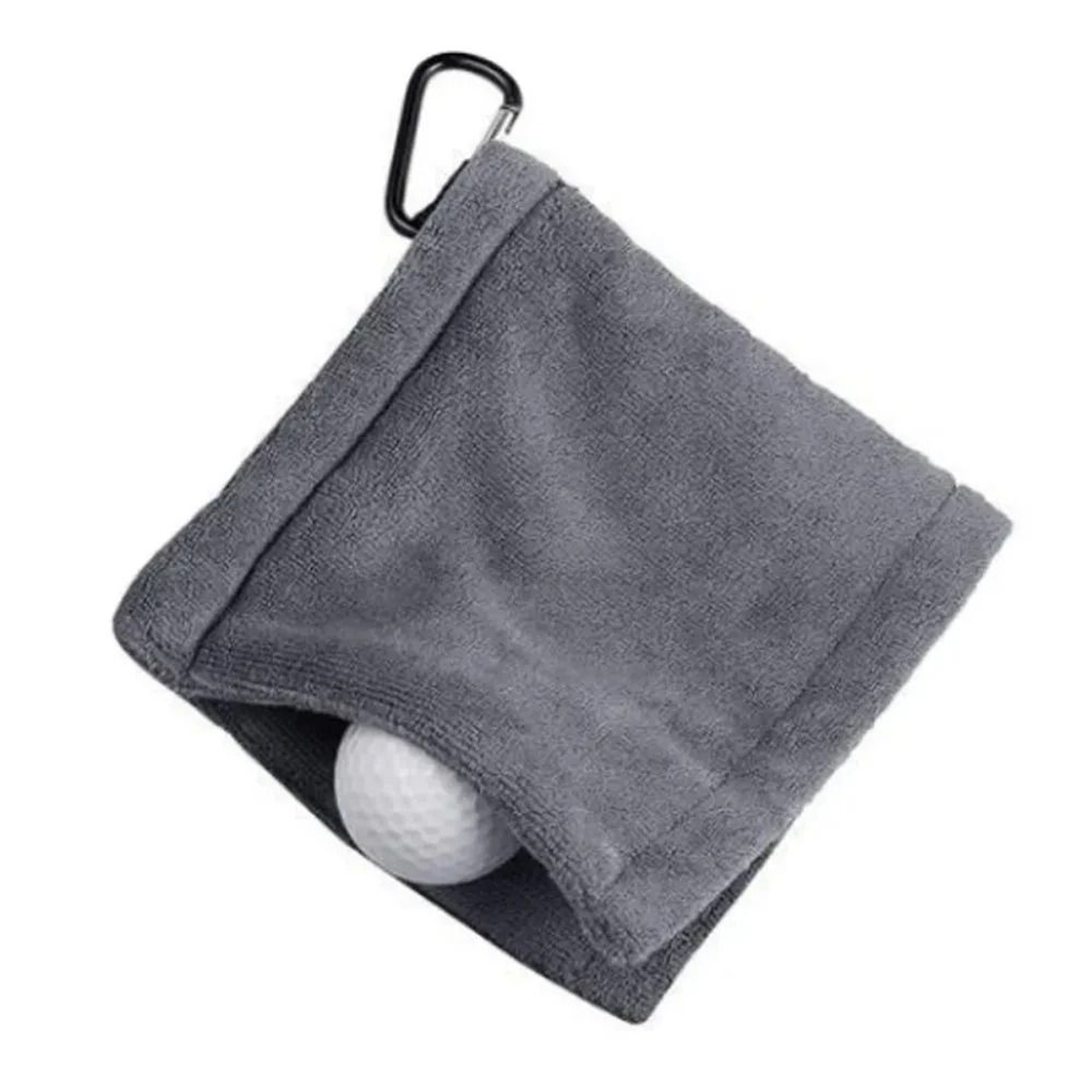Premium Microfiber Golf Towel  High Water Absorption Cleaning Cloth With Carabiner Hook 3
