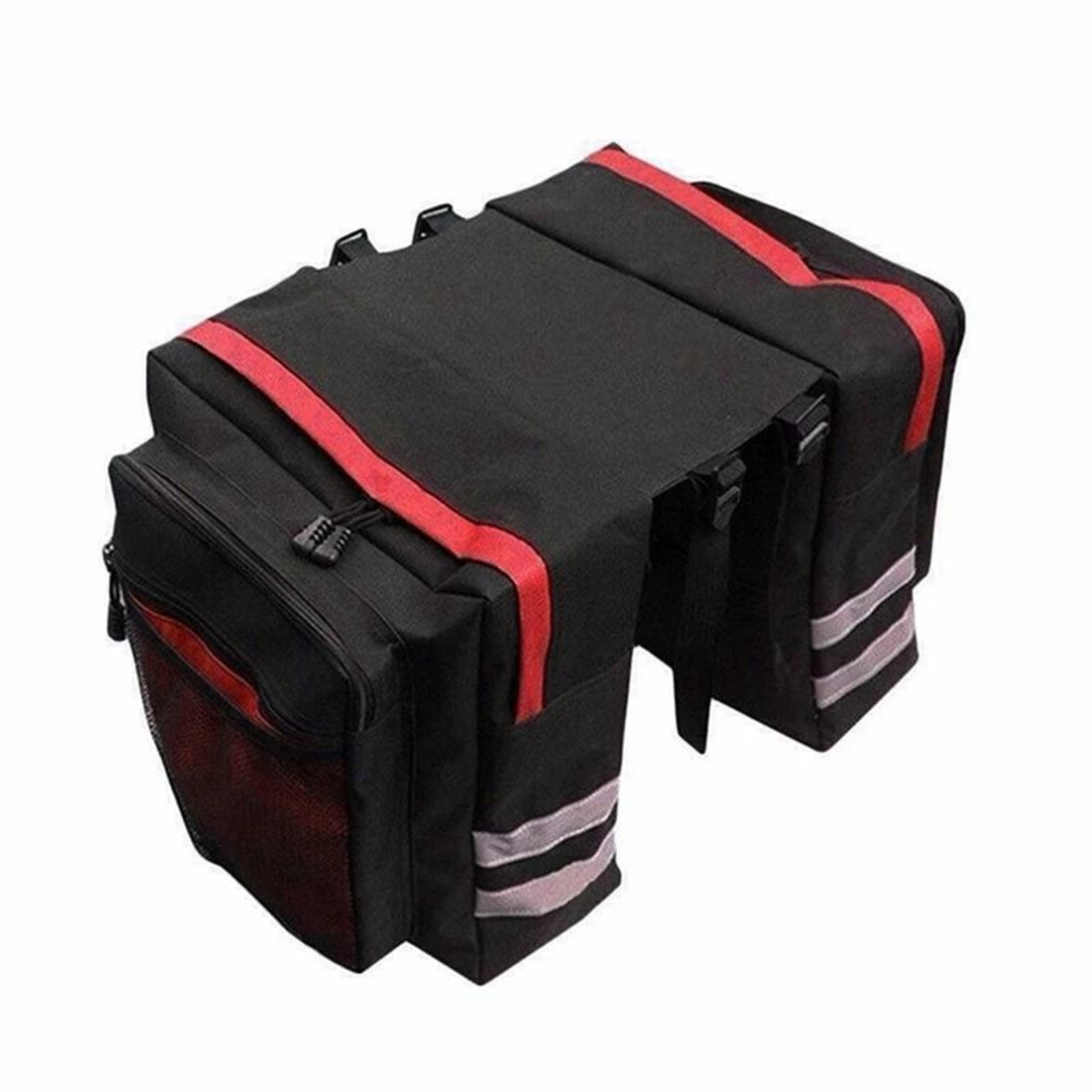 MTB Bicycle Rear Rack Carrier Bag  Durable Double Side Trunk Pannier For LongDistance Travel 8