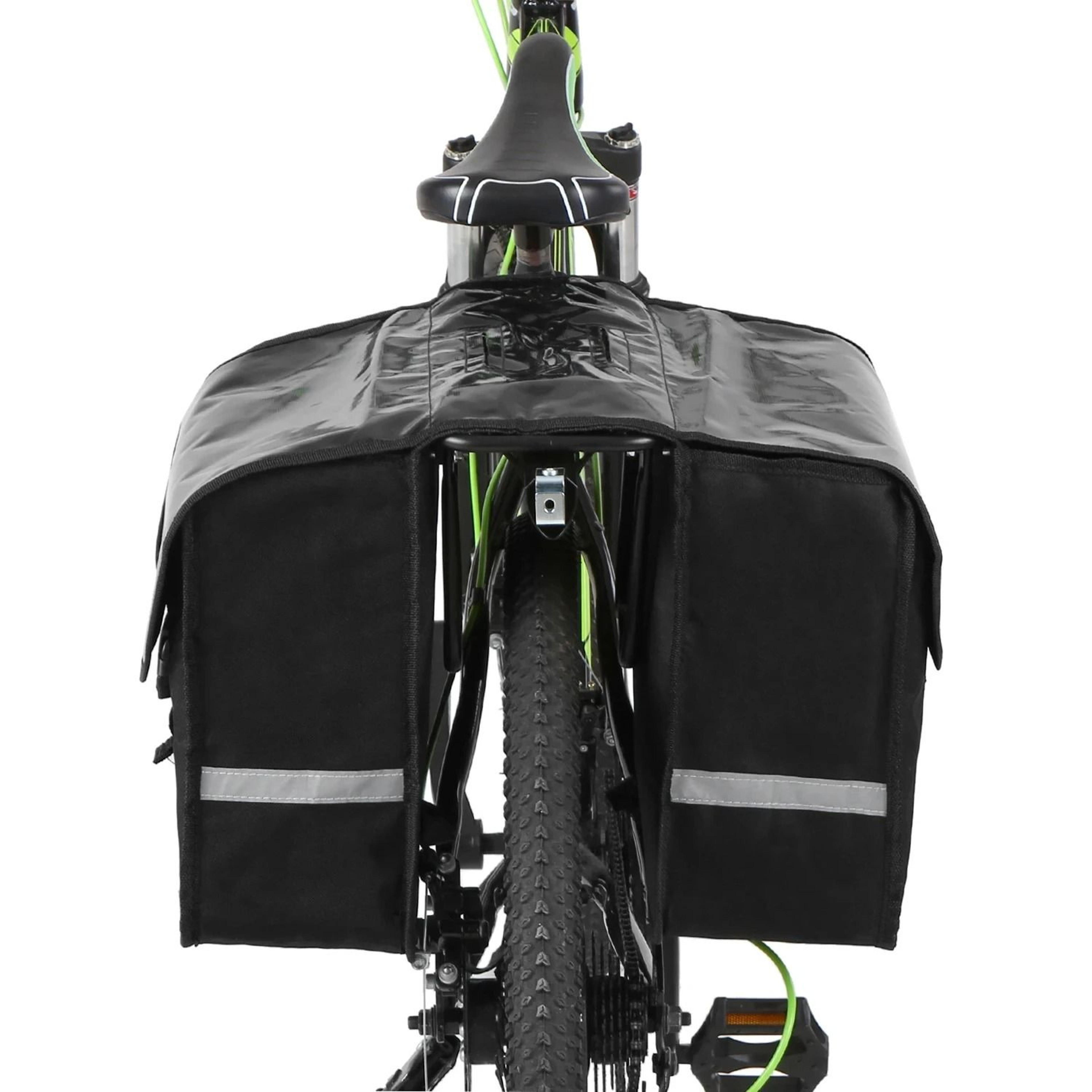 28L Water Resistant Bicycle Rear Seat Trunk Bag  Large Capacity Bike Pannier For Commuting 3