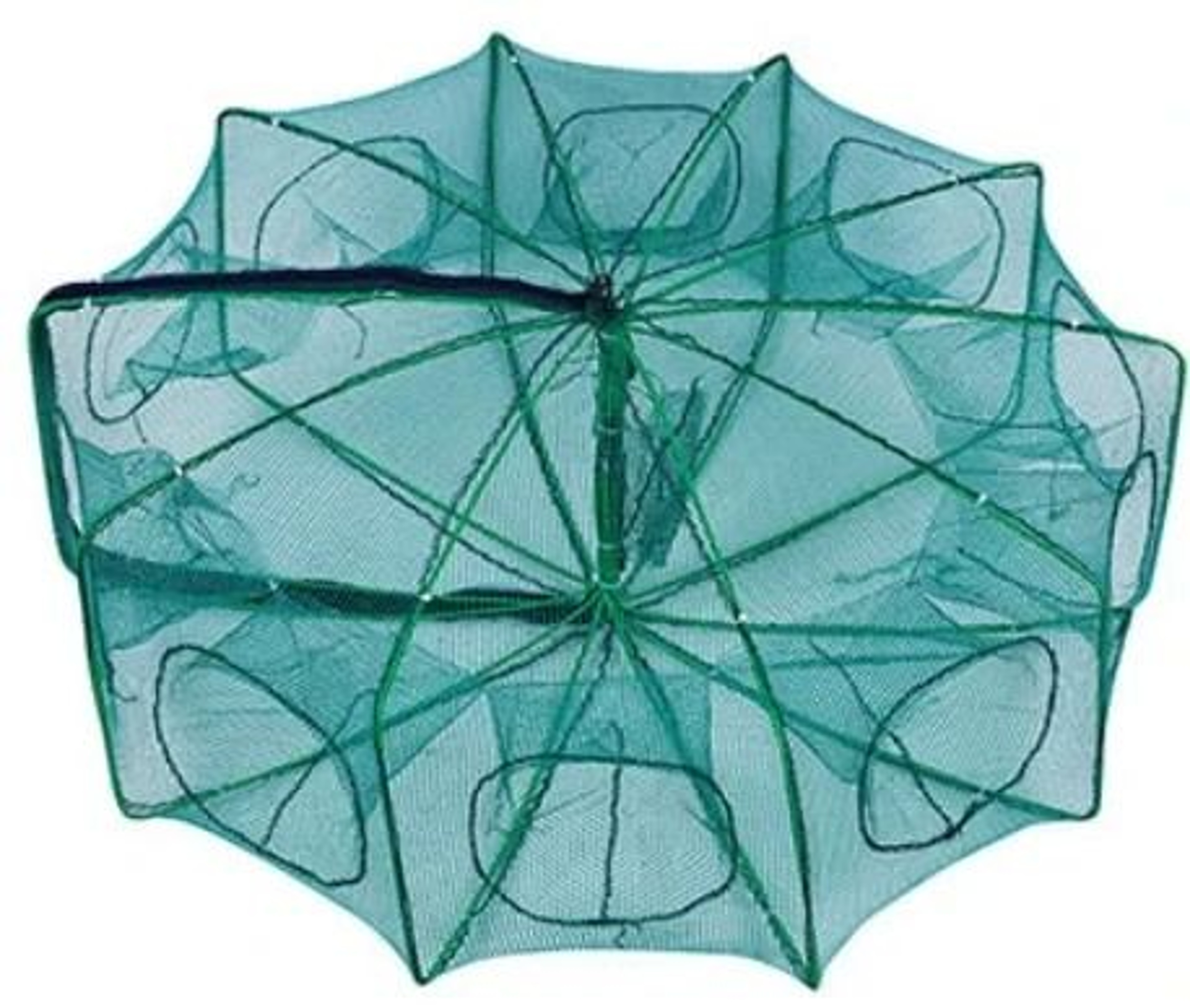 Portable Folding Fishing Net Cage  6810 Hole Mesh Trap For Crab Crayfish And Shrimp 7