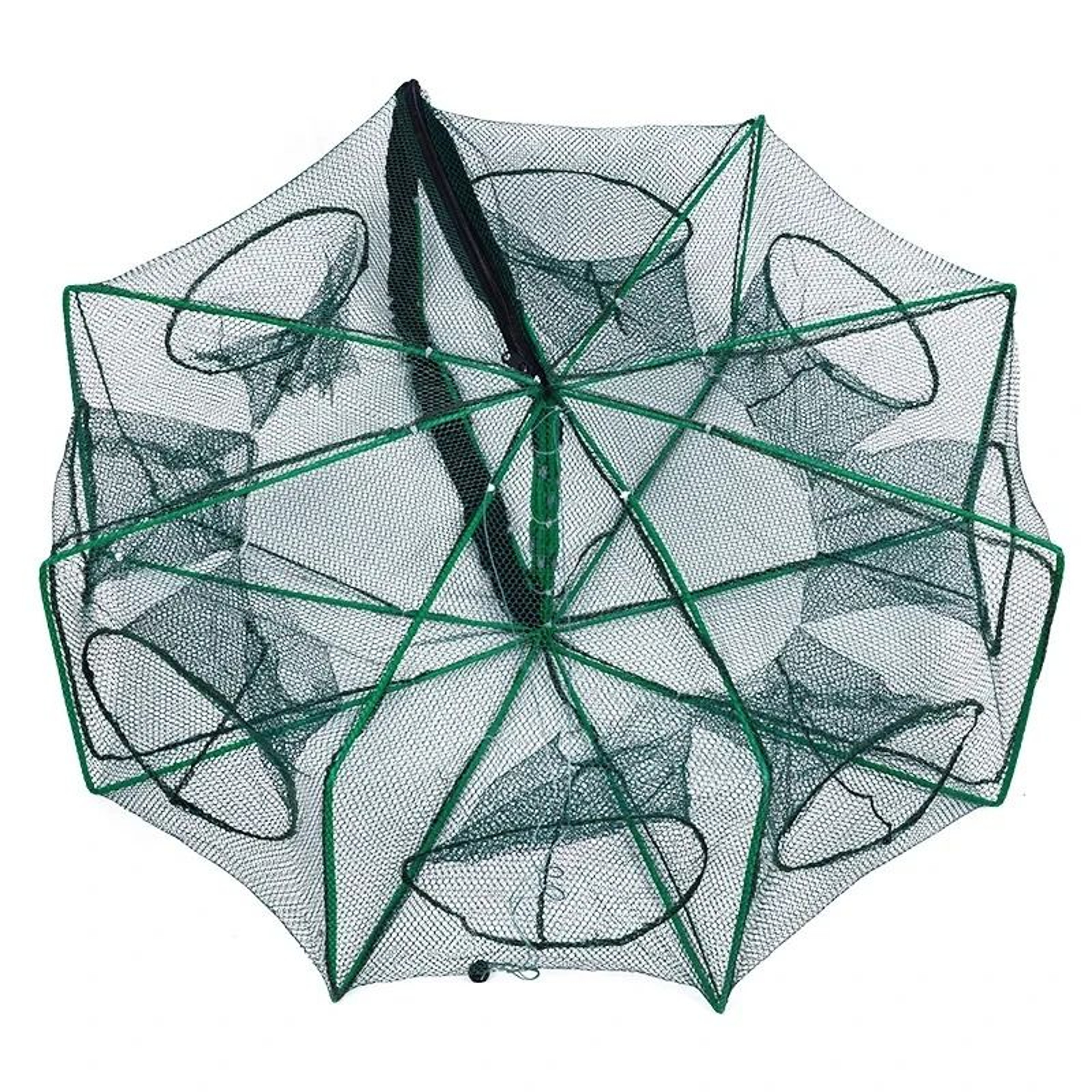 Portable Folding Fishing Net Cage  6810 Hole Mesh Trap For Crab Crayfish And Shrimp 8