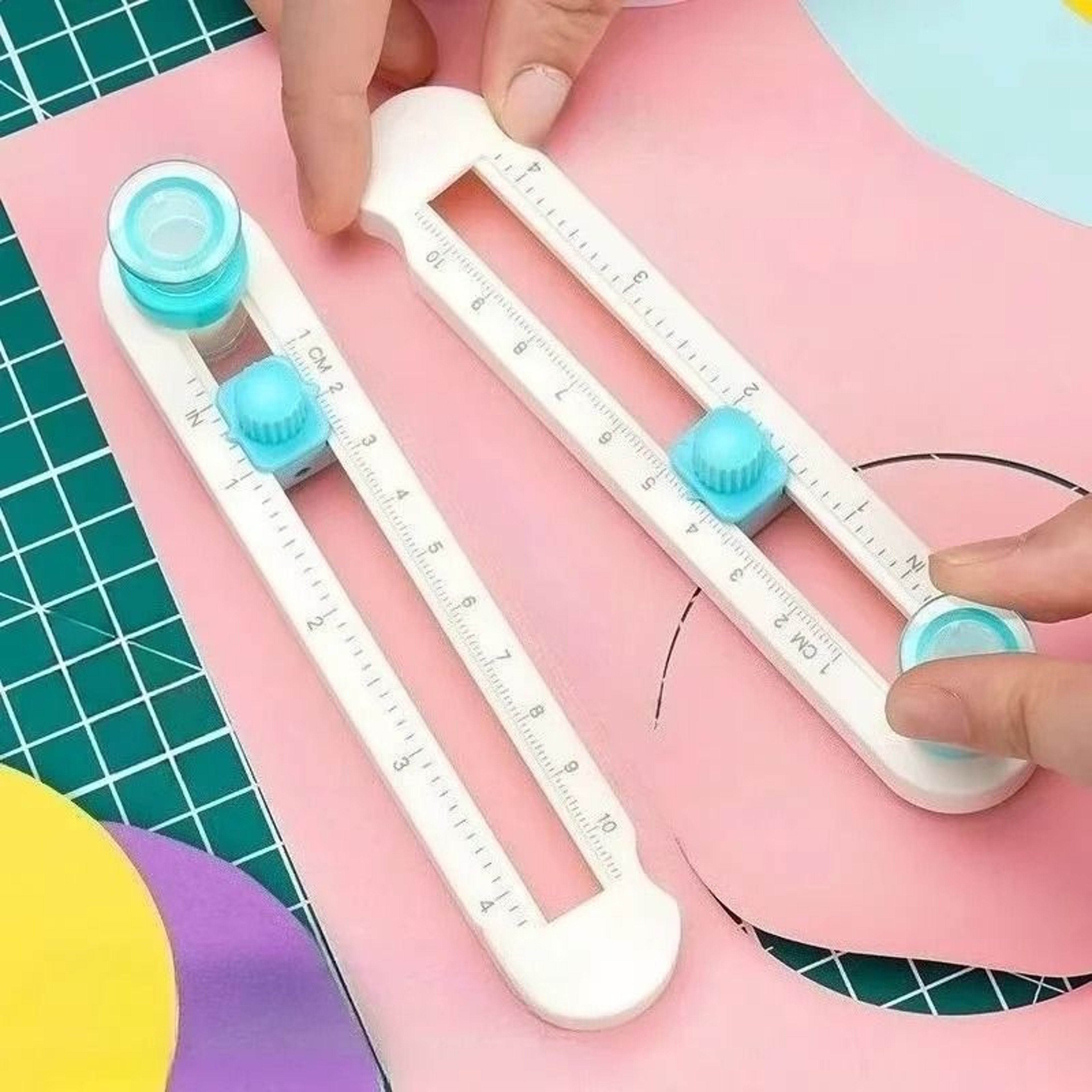 Adjustable Round Cutting Knife  Multifunctional Circular Paper Cutter For Scrapbooking  DIY Crafts 0