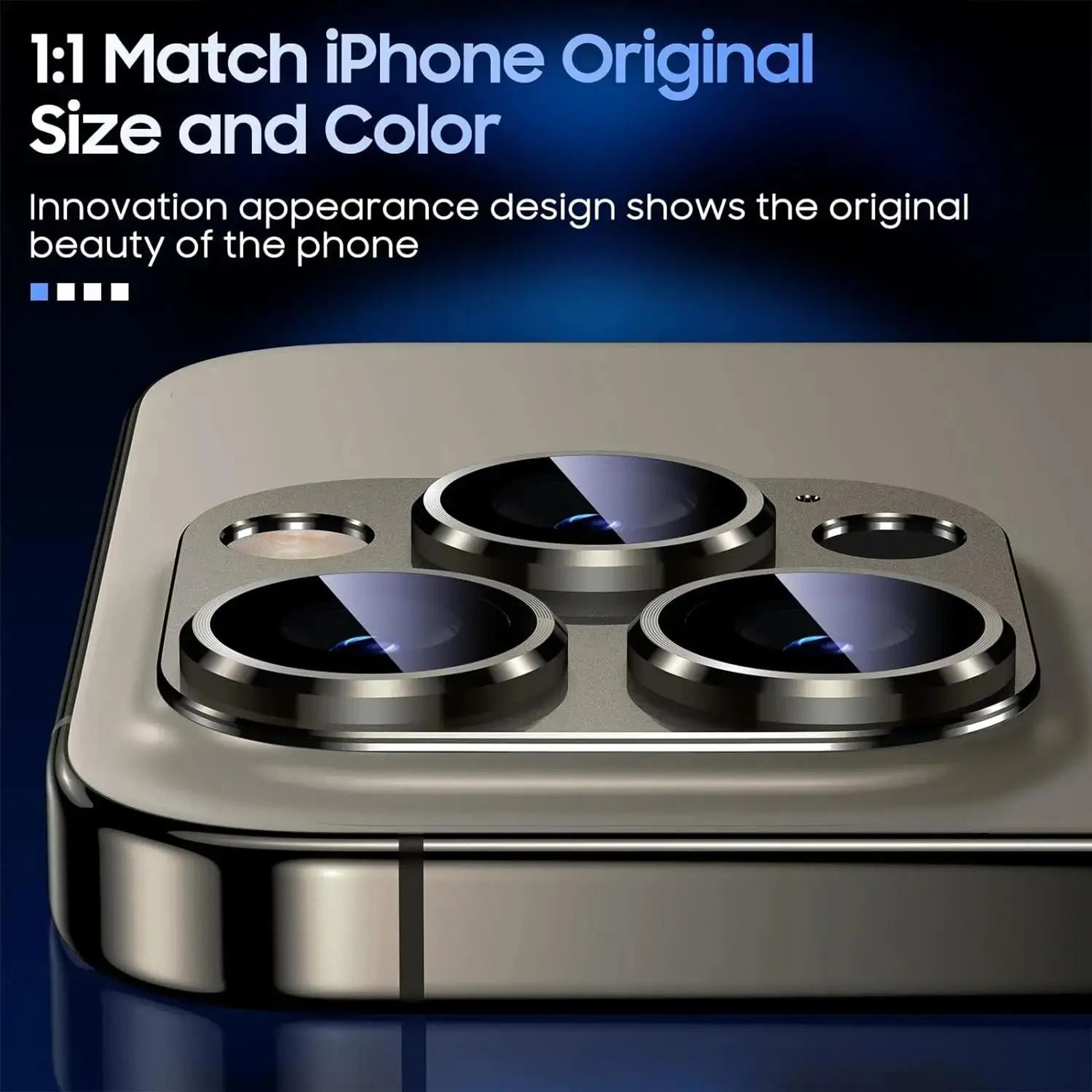 Metal Camera Lens Protector  Premium Rear Lens Screen Protection For IPhone 16 15  14 Series 2