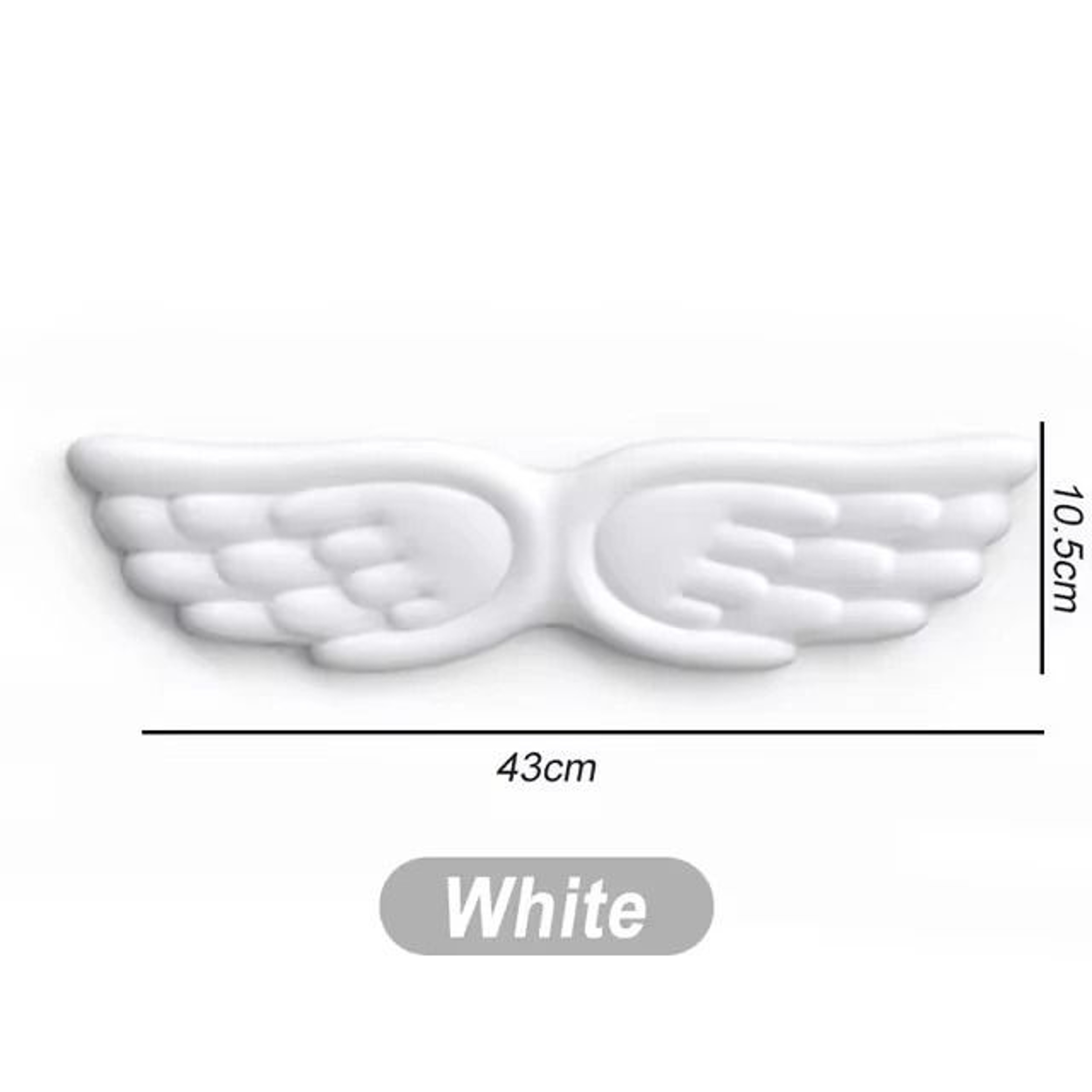 Angel Wings Ergonomic Wrist Rest Set  Memory Foam NonSlip Keyboard  Mouse Pad For Office And Gaming 12