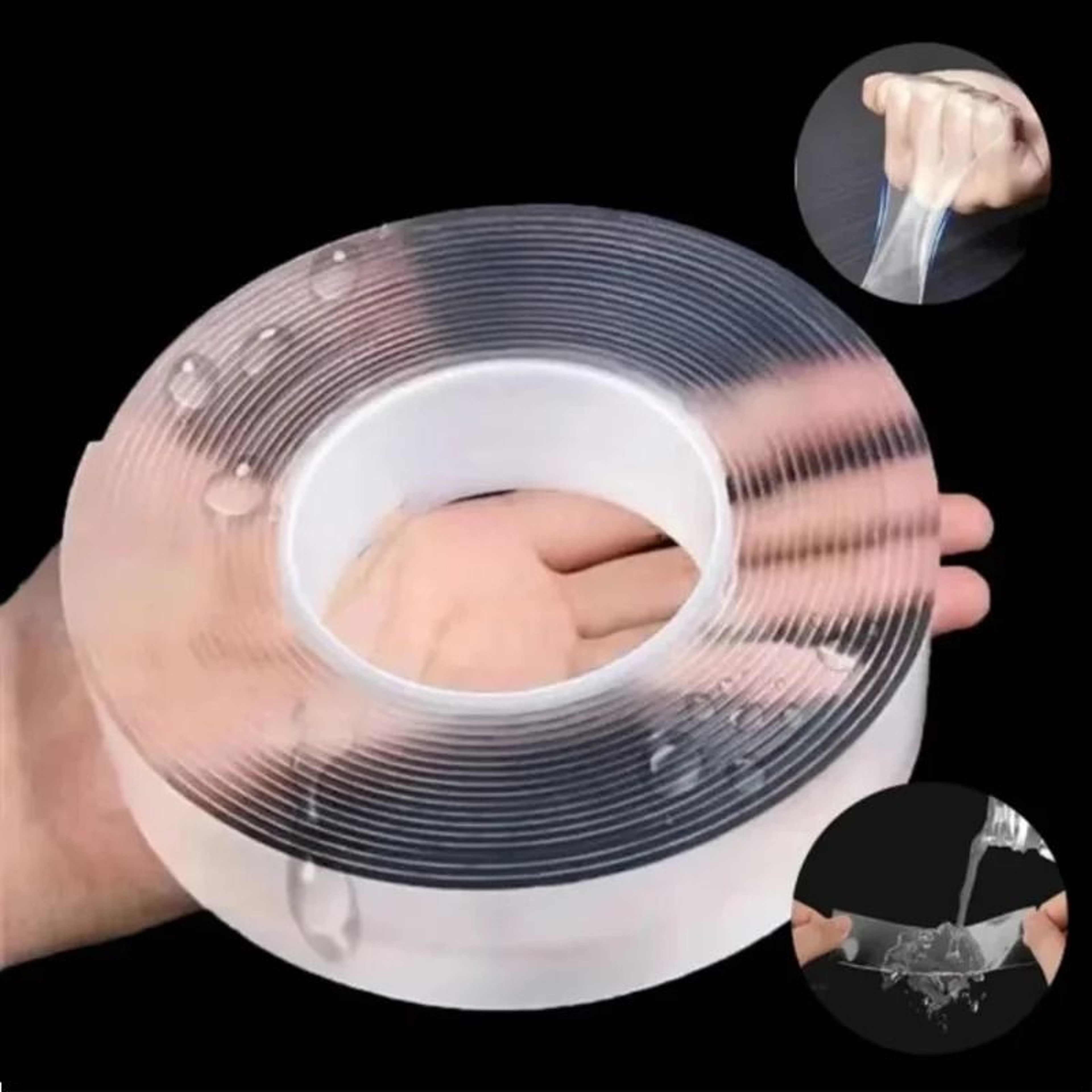 Nano Double Sided Tape  Transparent Reusable  Waterproof Traceless Adhesive Tape For Home  Office 0