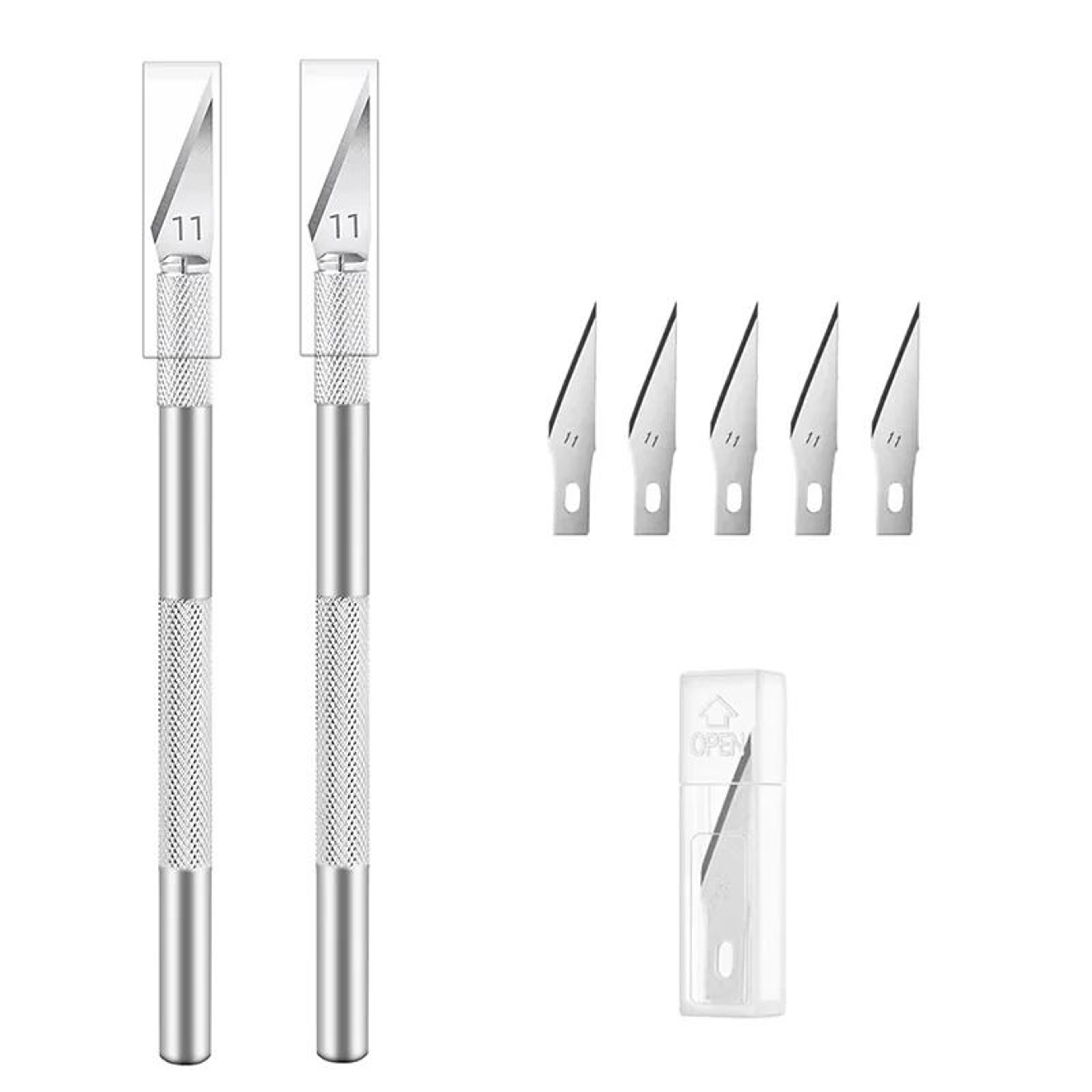 Precision Aluminum Alloy Craft Knife  Professional Metal Carving Tool For Model Making  DIY Art 0