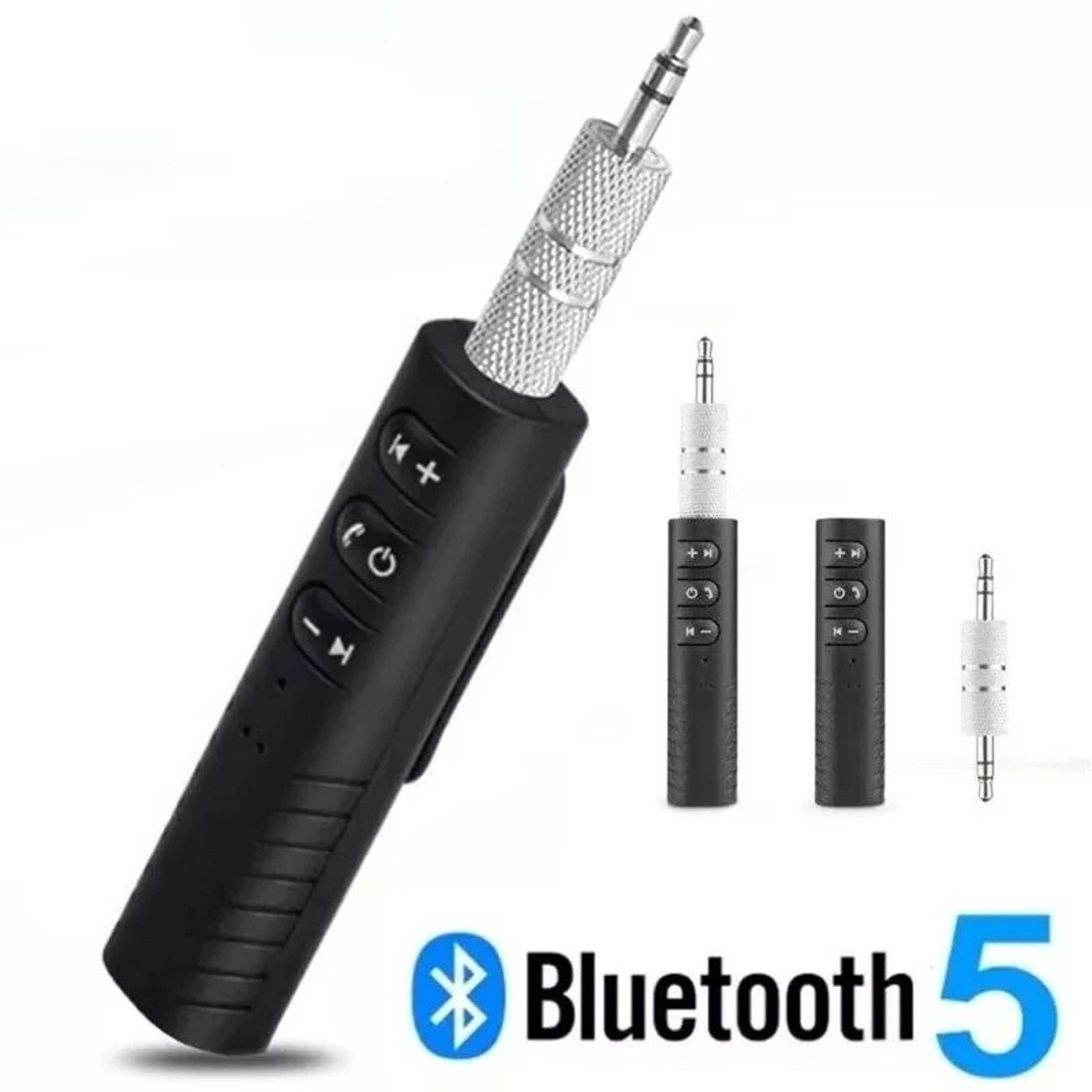2in1 Bluetooth 50 Receiver  HandsFree 35mm AUX Wireless Audio Adapter For Car Speaker  Headphones 0