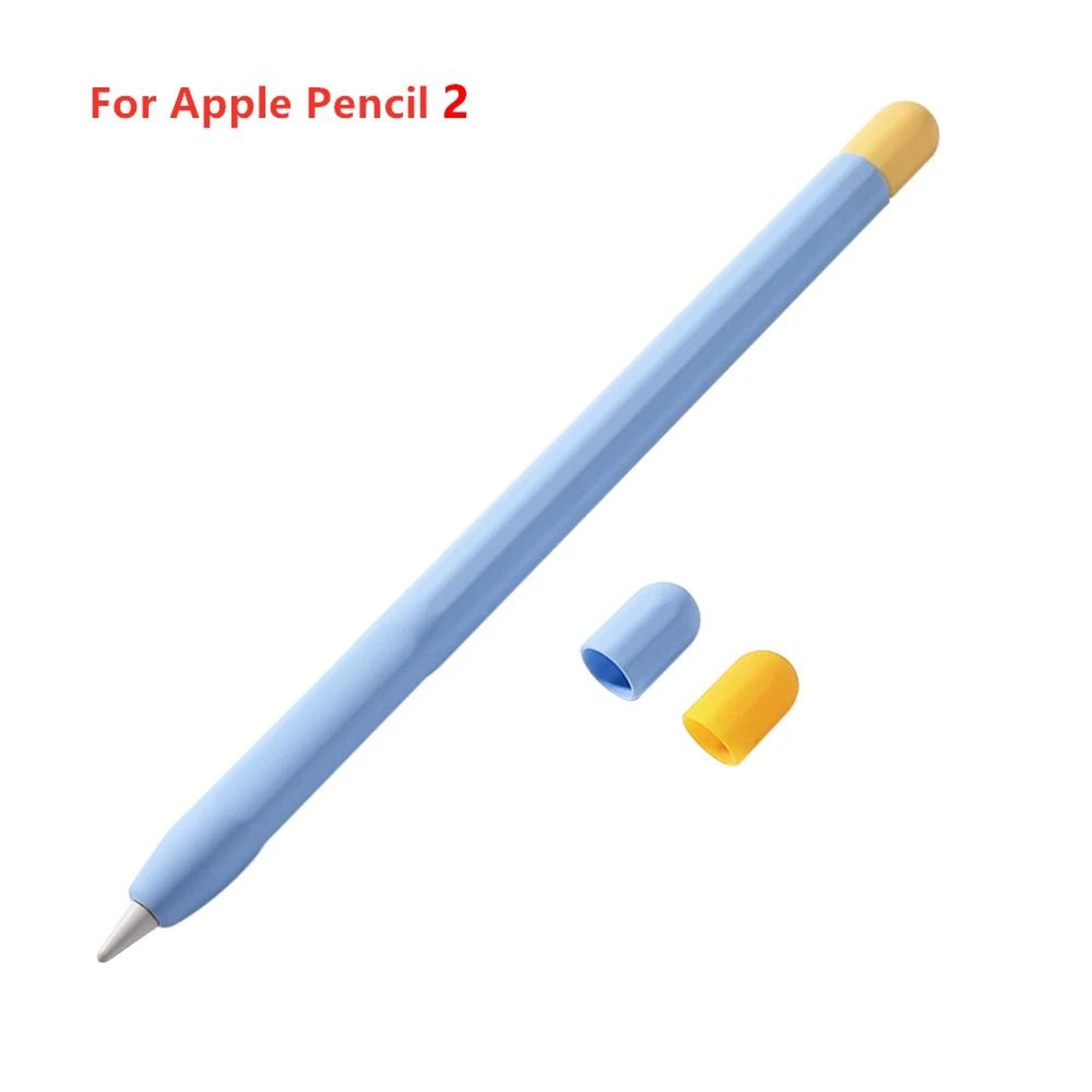 Apple Pencil 1st And 2nd Generation Silicone Protective Case Shockproof Stylus Sleeve Accessories 13