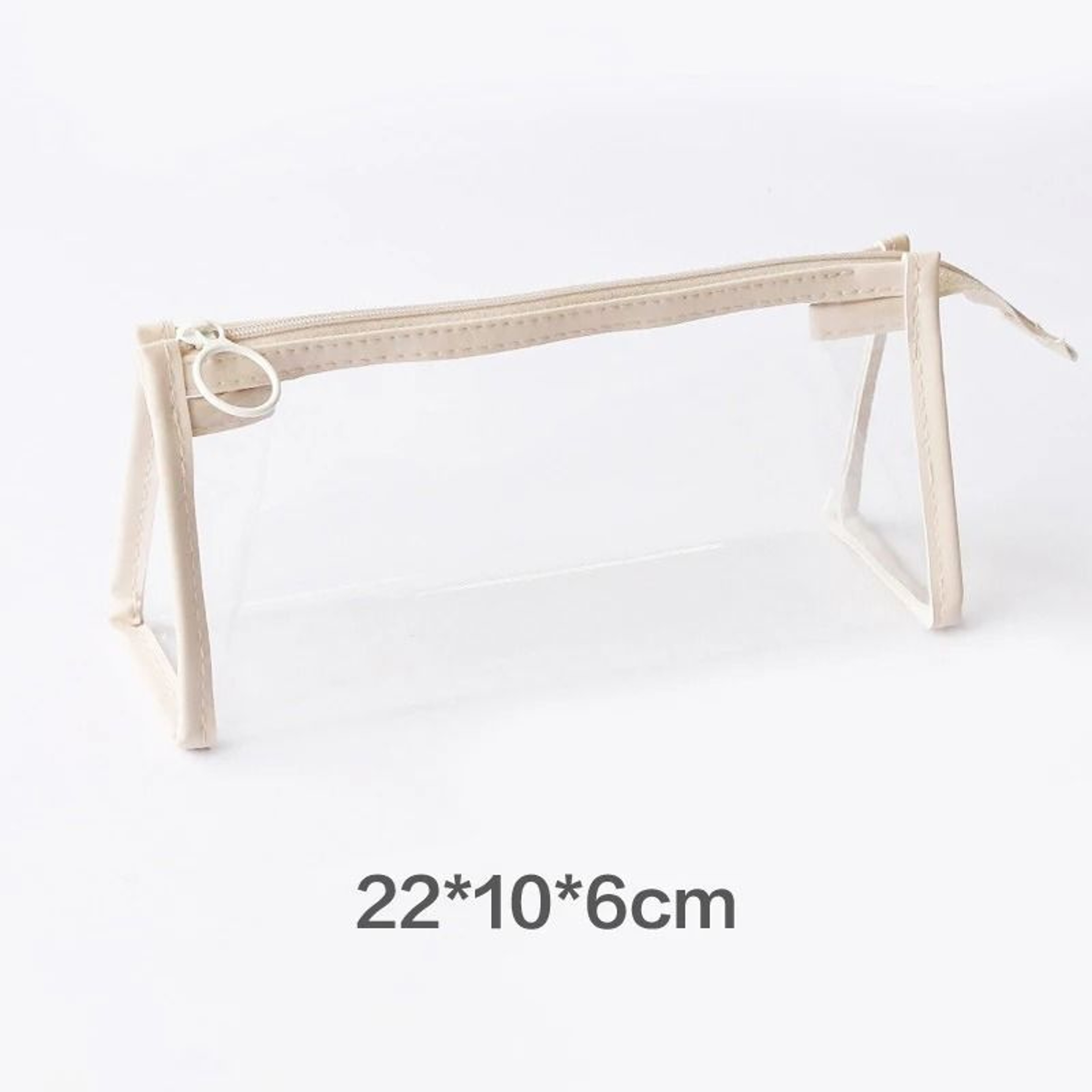 Simple Transparent Pencil Bag Student Large Capacity Pencil Case For Examination And School Station 10