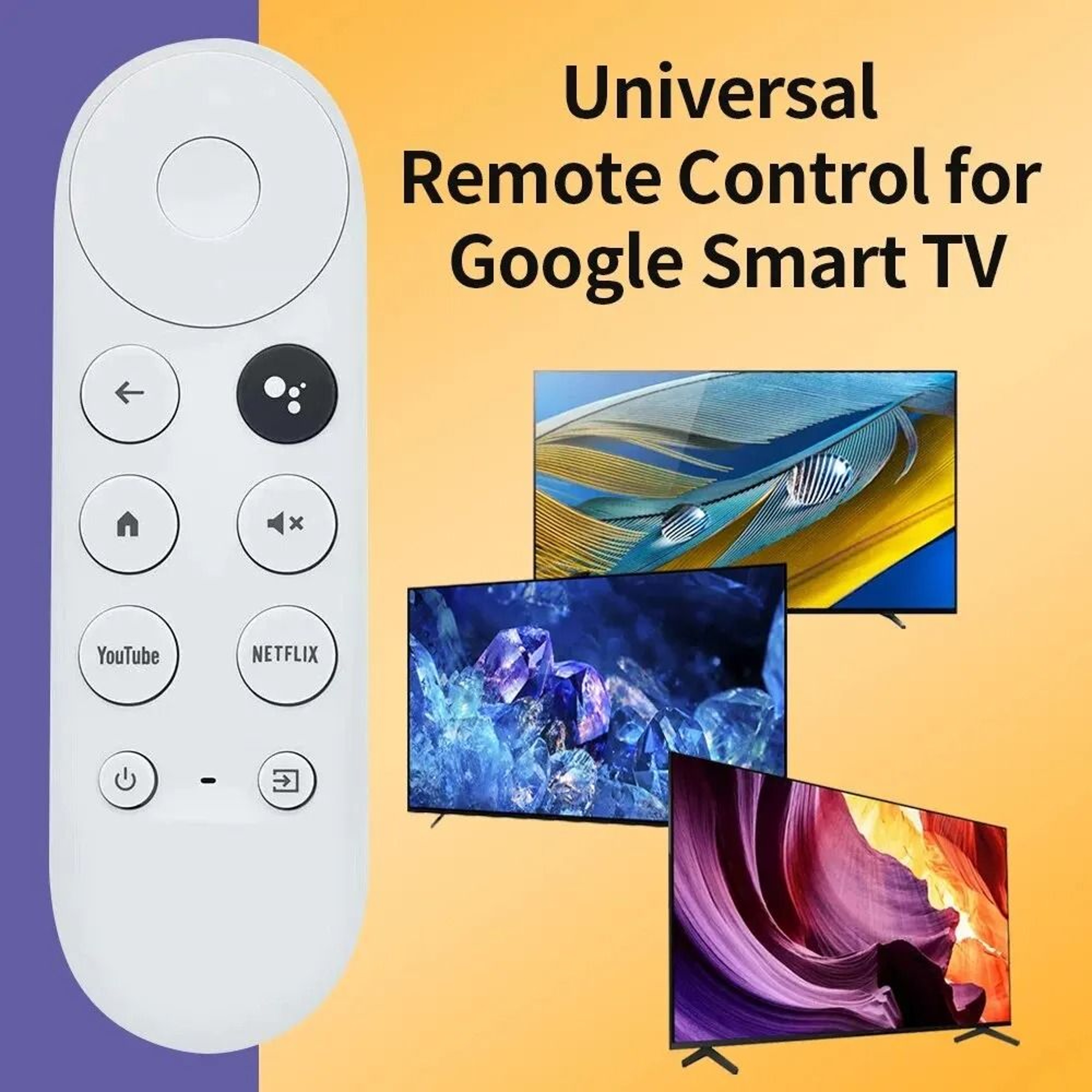 G9N9N Replacement Voice Remote Control For Google Chromecast 4K Snow Smart TV Streaming Player 2