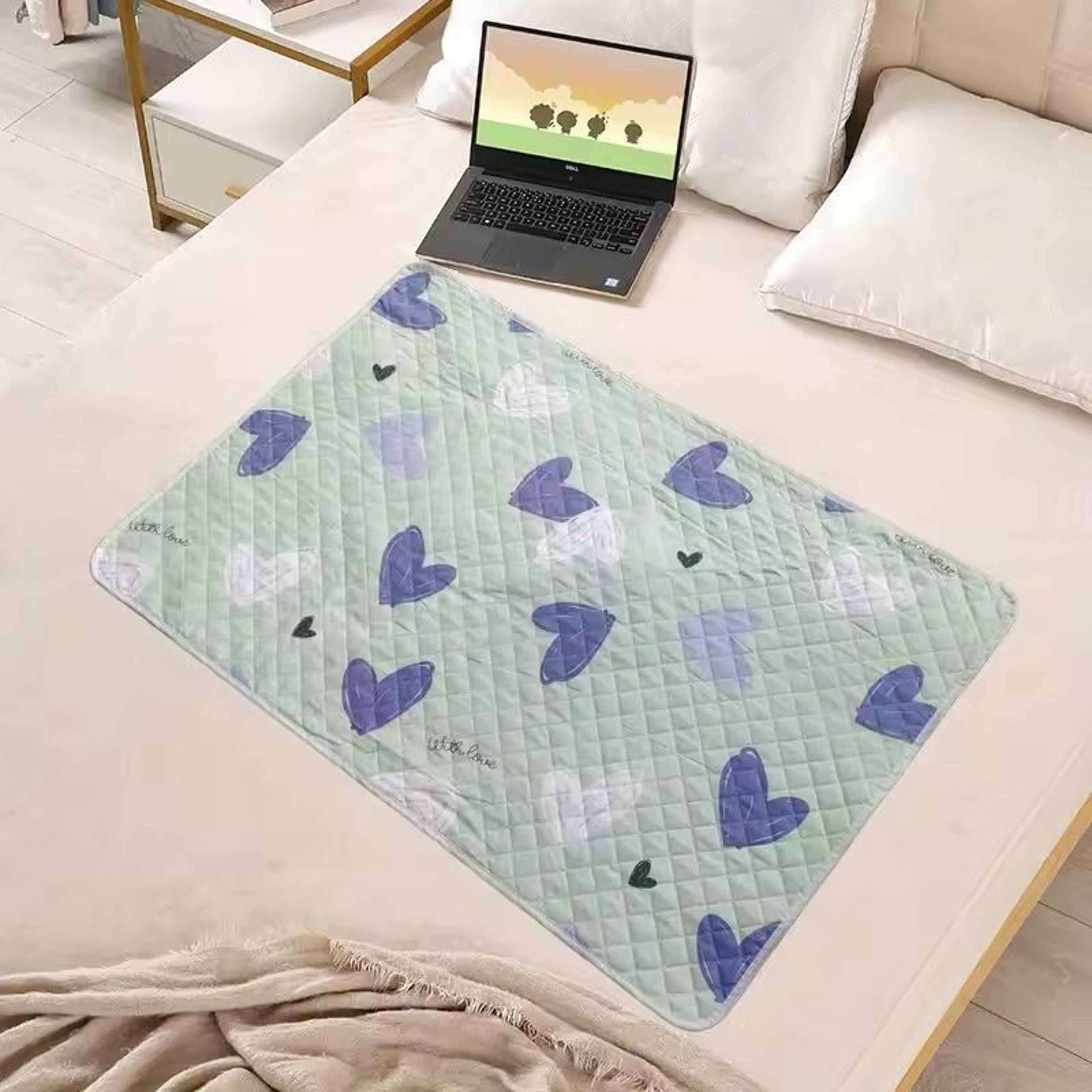 Pet Cage Mat Reusable Washable Bedding For Hamsters Rabbits Guinea Pigs Cats And Reptiles With Fun  0