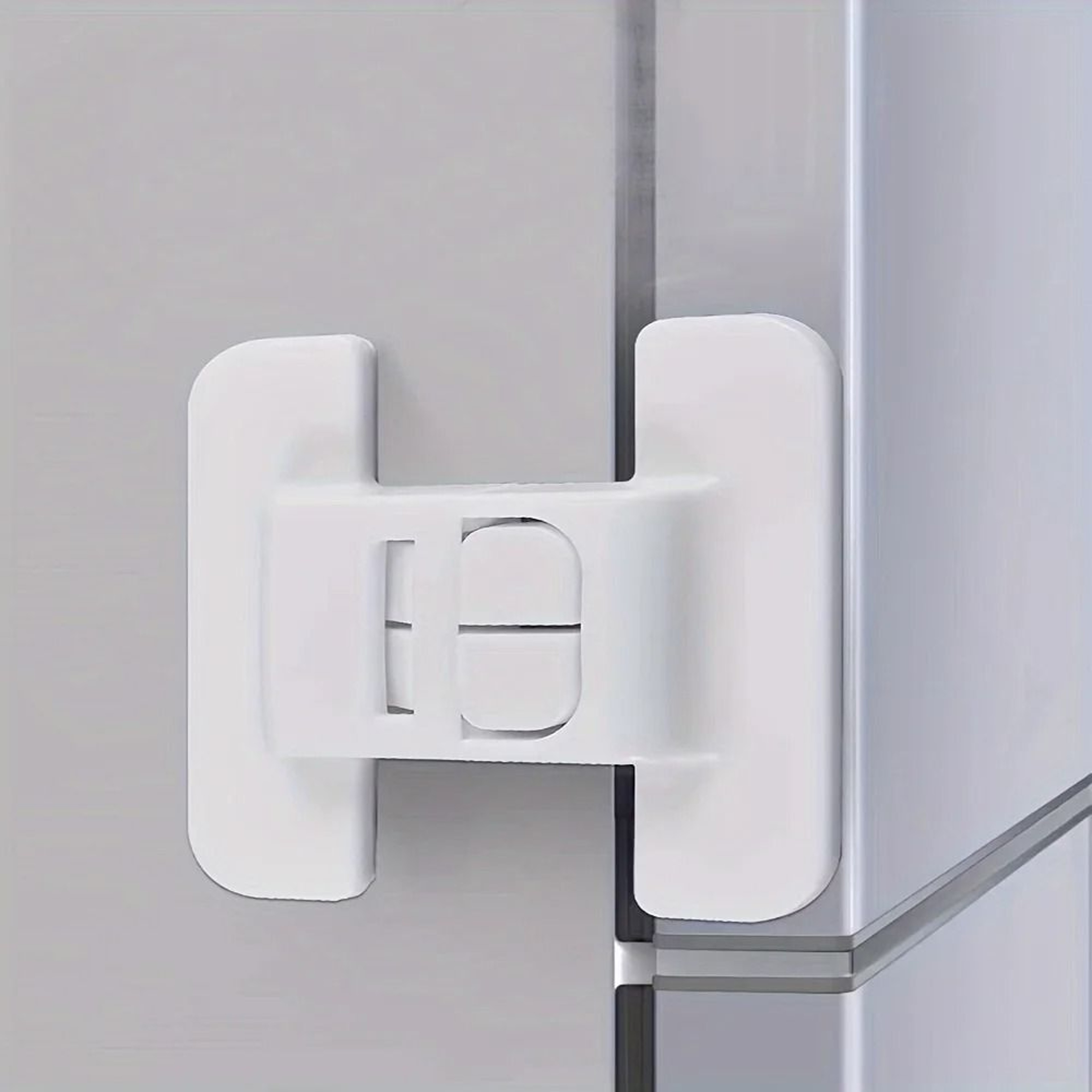 4pcs Refrigerator Door Safety Buckle Universal Drawer Lock Child Proof Protection With Double Buckl 1