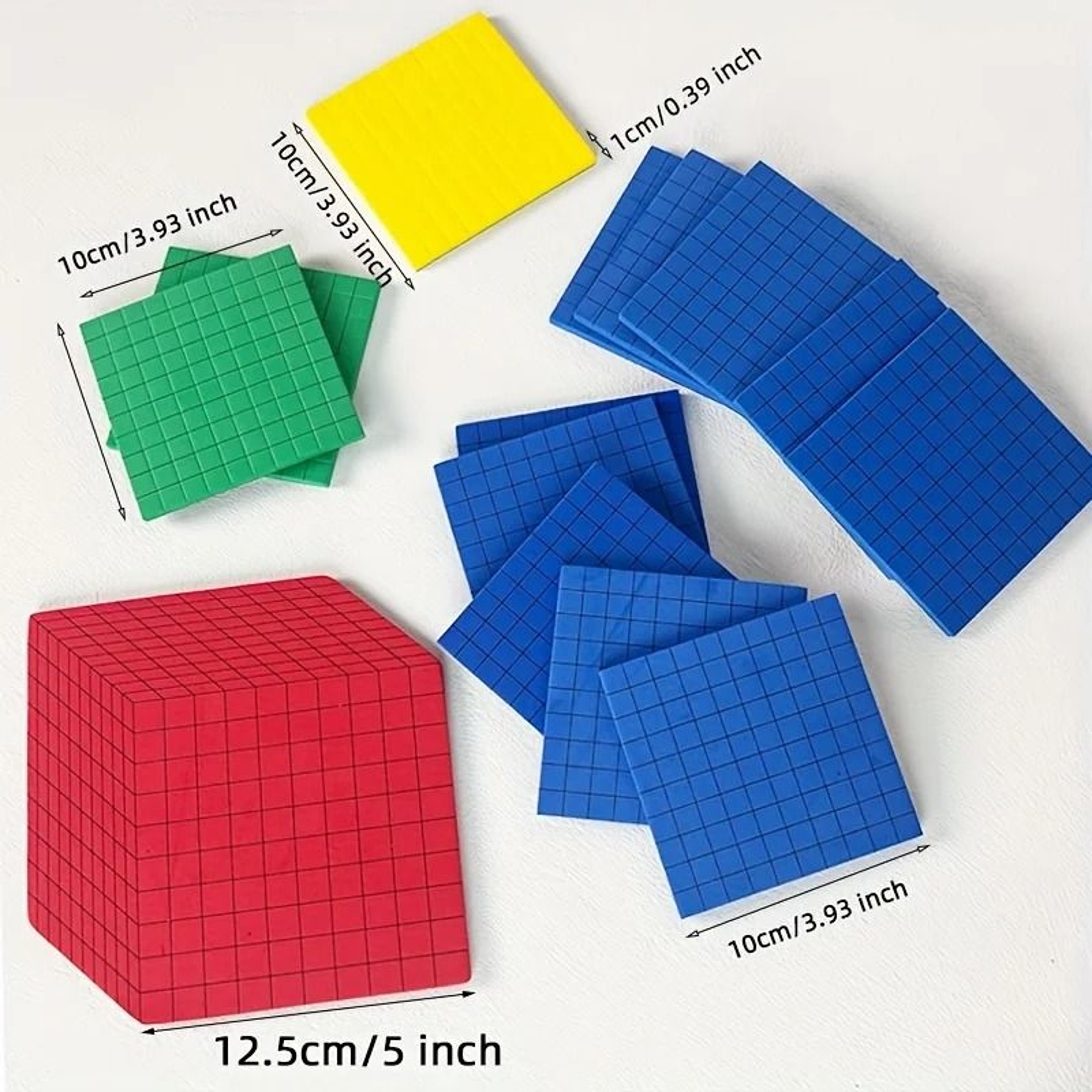131PCS EVA Foam Magnetic Decimal Teaching Aid Set Bit Value Math Education Tool 2